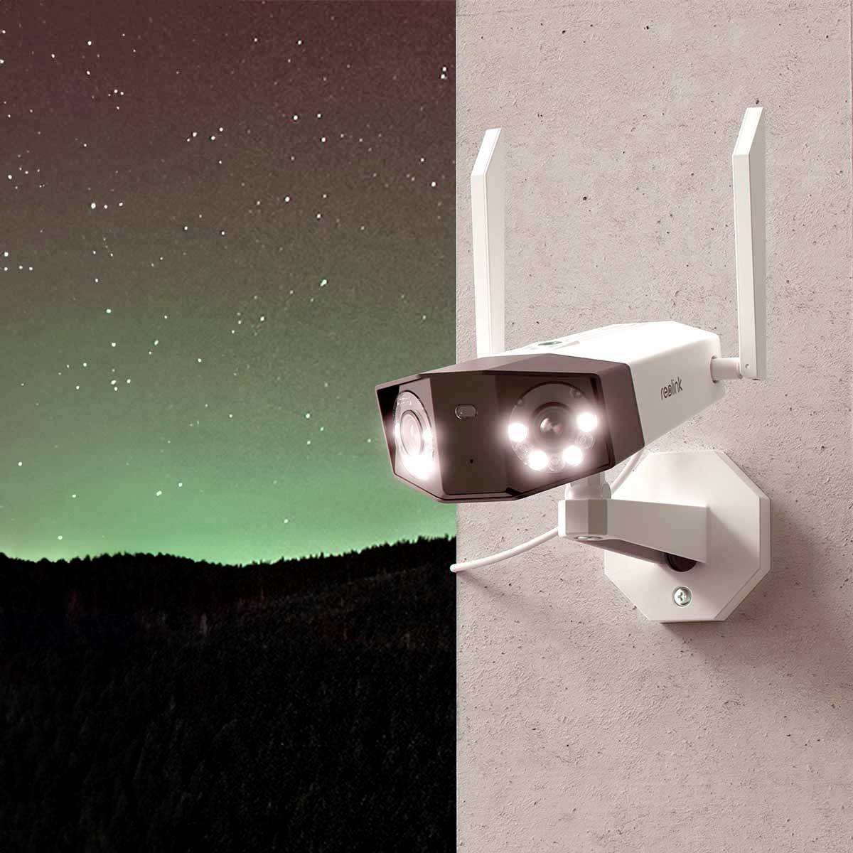 Reolink Duo Series W730 WLAN IP Überwachungskamera 4608 x 1728 Pixel