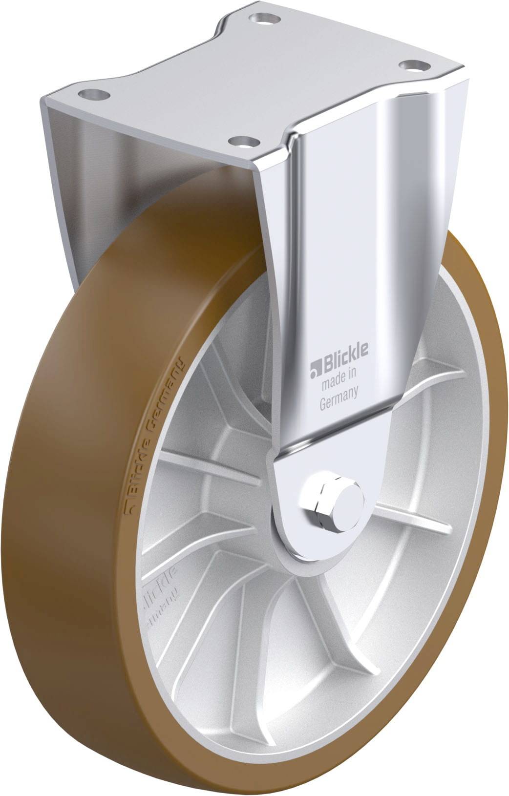 Blickle 941829 BH-ALB 252K Stahlblech-Bockrolle Rad-Durchmesser: 250mm Tragfähigkeit (max.): 900kg 1St.