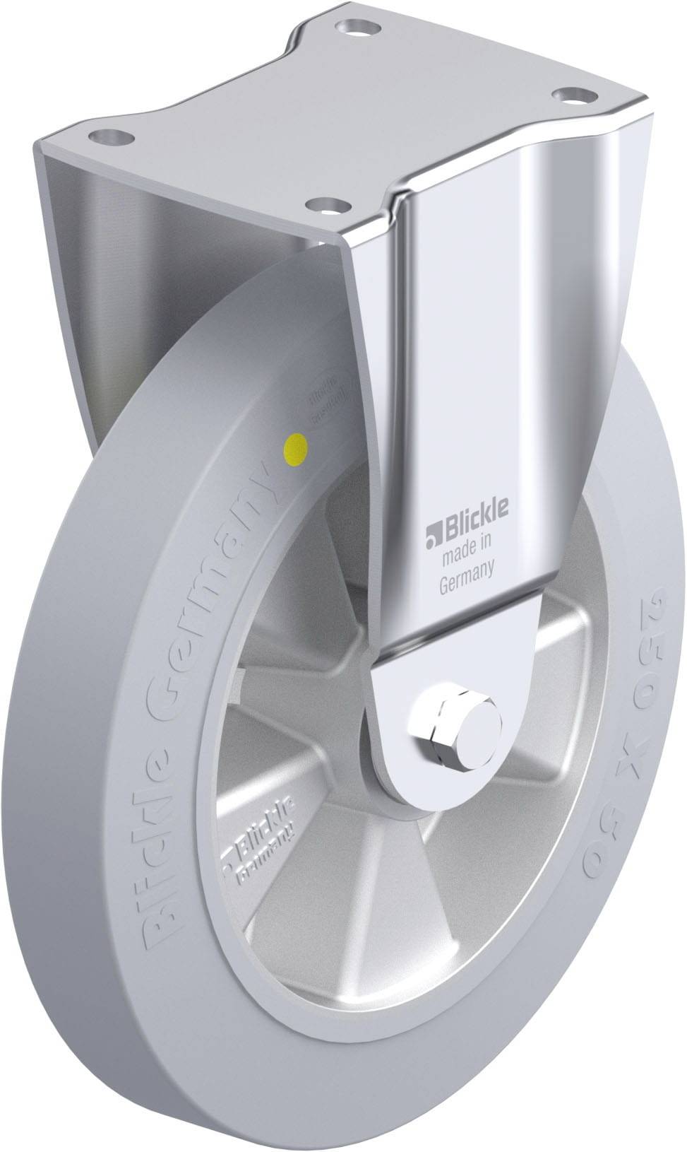 Blickle 917920 BH-ALEV 250K-SG-AS Stahlblech-Bockrolle Rad-Durchmesser: 250mm Tragfähigkeit (max.): 550kg 1St.