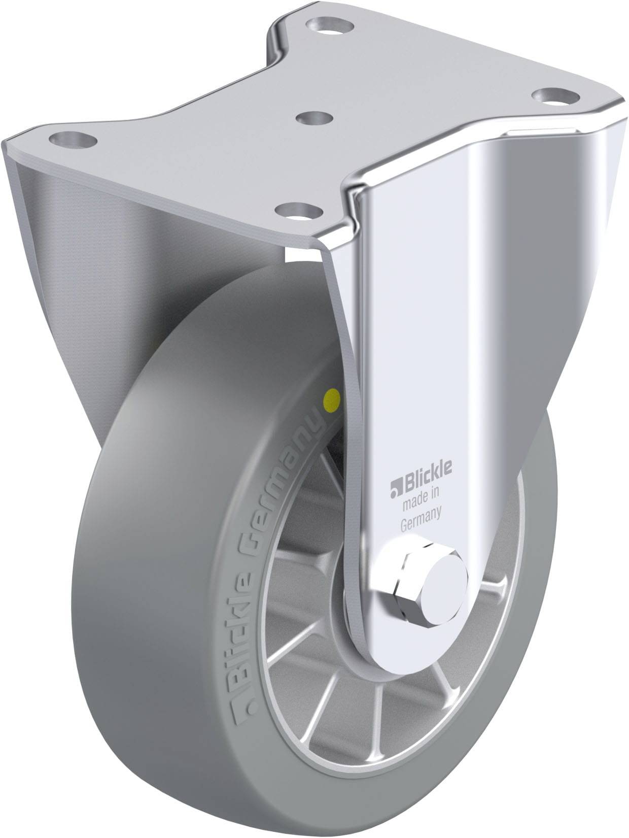 Blickle 936645 BH-ALTH 152K-AS Stahlblech-Bockrolle Rad-Durchmesser: 150mm Tragfähigkeit (max.): 900kg 1St.