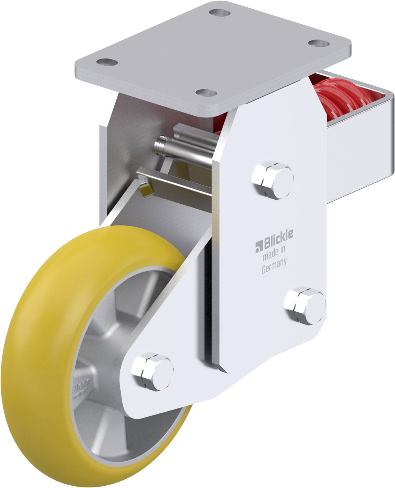 Blickle 937353 BHF-ALTH 160K-CO Stahlblech-Bockrolle Rad-Durchmesser: 160mm Tragfähigkeit (max.): 750kg 1St.