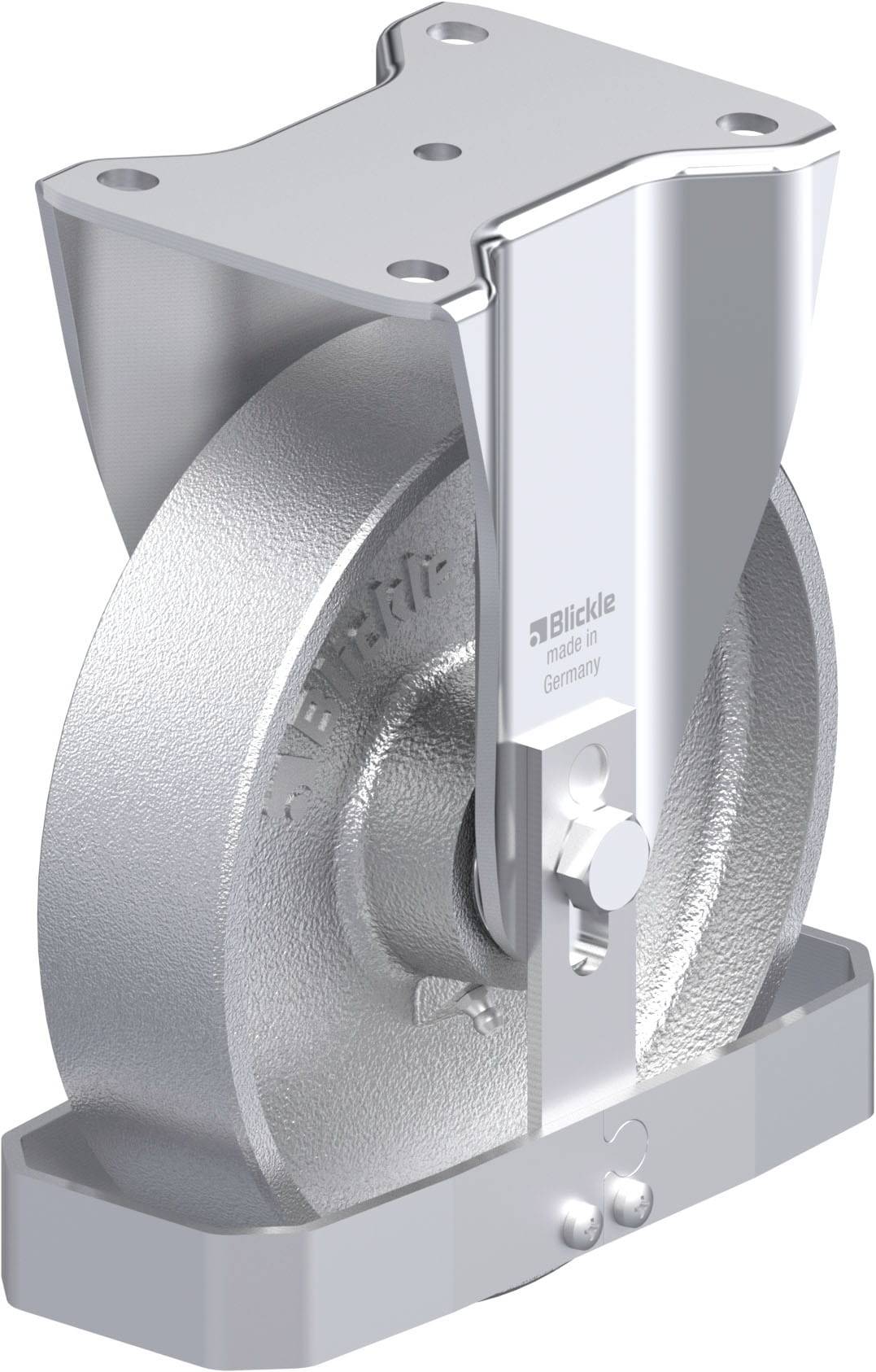 Blickle 847125 BH-G 200K-FS Stahlblech-Bockrolle Rad-Durchmesser: 200mm Tragfähigkeit (max.): 900kg 1St.