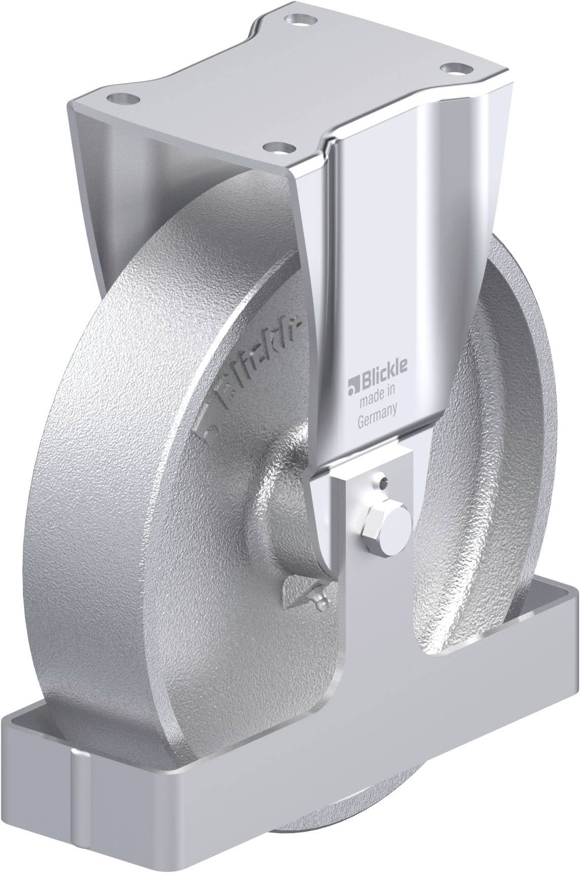 Blickle 940269 BH-G 250G-FS Stahlblech-Bockrolle Rad-Durchmesser: 250mm Tragfähigkeit (max.): 900kg 1St.