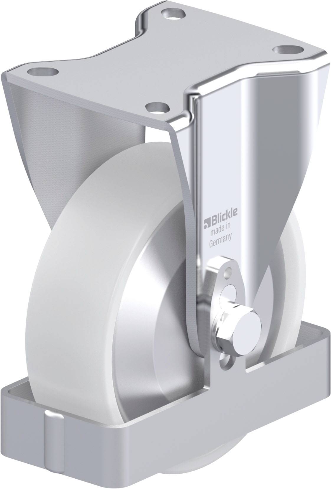 Blickle 939862 BH-PO 125KA-1-FA-FS Stahlblech-Bockrolle Rad-Durchmesser: 125mm Tragfähigkeit (max.): 300kg 1St.