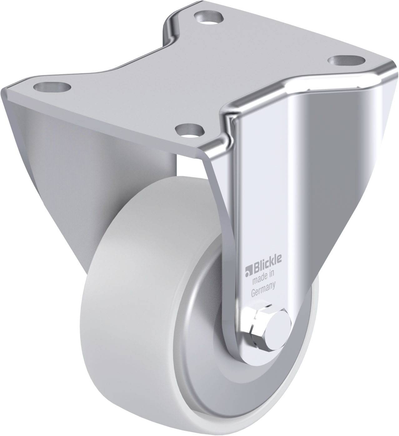 Blickle 852798 BH-PO 82G-FA Stahlblech-Bockrolle Rad-Durchmesser: 80mm Tragfähigkeit (max.): 230kg 1St.