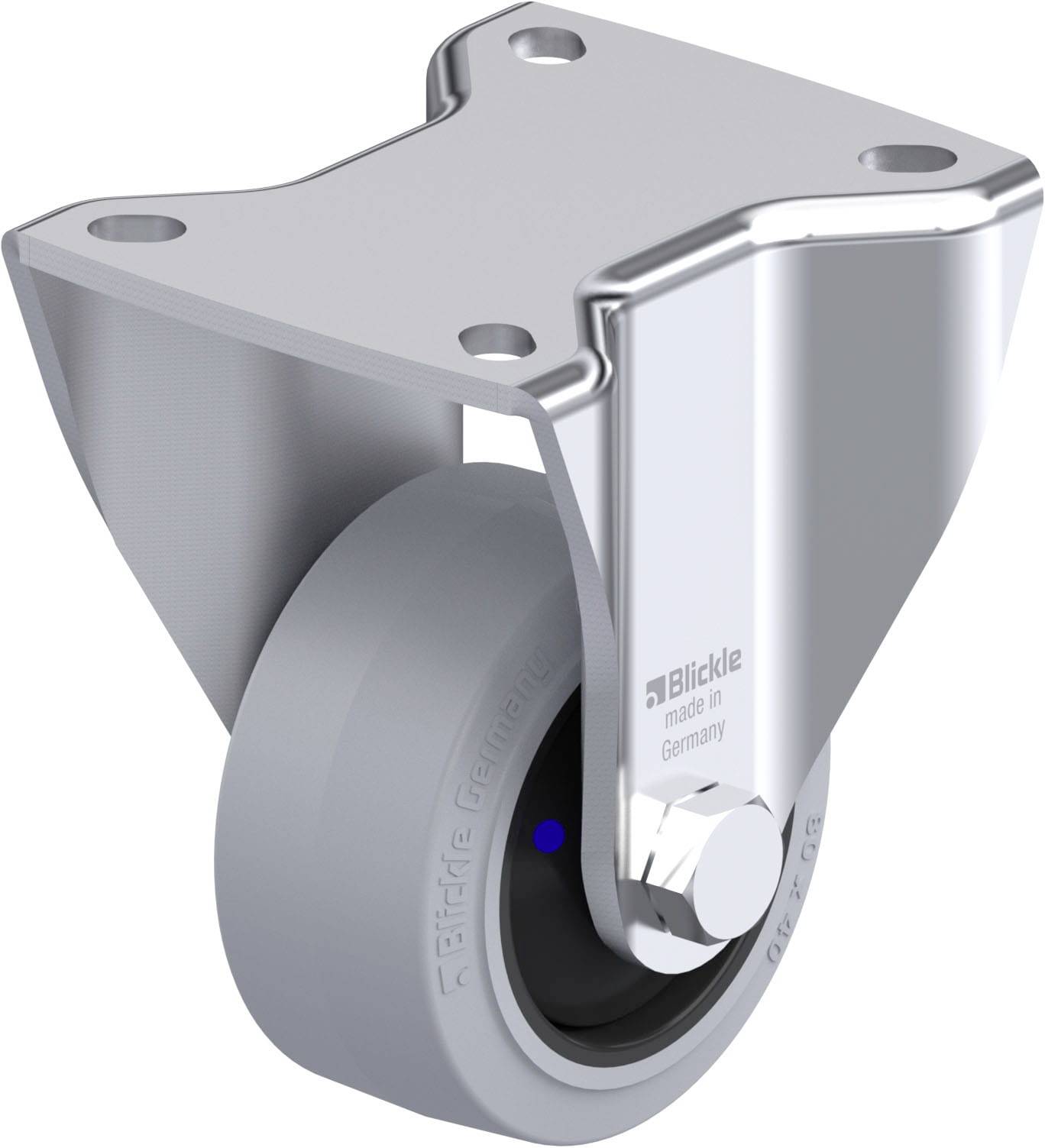 Blickle 945668 BH-POEV 82XKF-SG Stahlblech-Bockrolle Rad-Durchmesser: 80mm Tragfähigkeit (max.): 170kg 1St.
