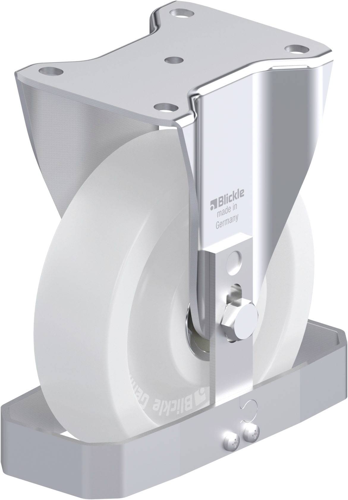 Blickle 911387 BH-SPO 175K-FS Stahlblech-Bockrolle Rad-Durchmesser: 175mm Tragfähigkeit (max.): 900kg 1St.