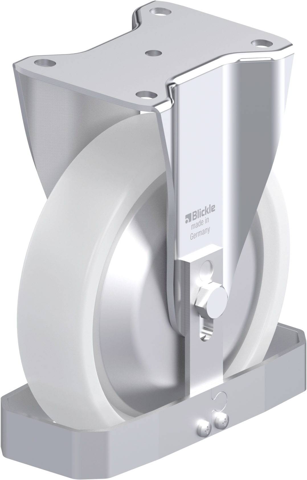 Blickle 924496 BH-SPO 201K-FA-FS Stahlblech-Bockrolle Rad-Durchmesser: 200mm Tragfähigkeit (max.): 900kg 1St.