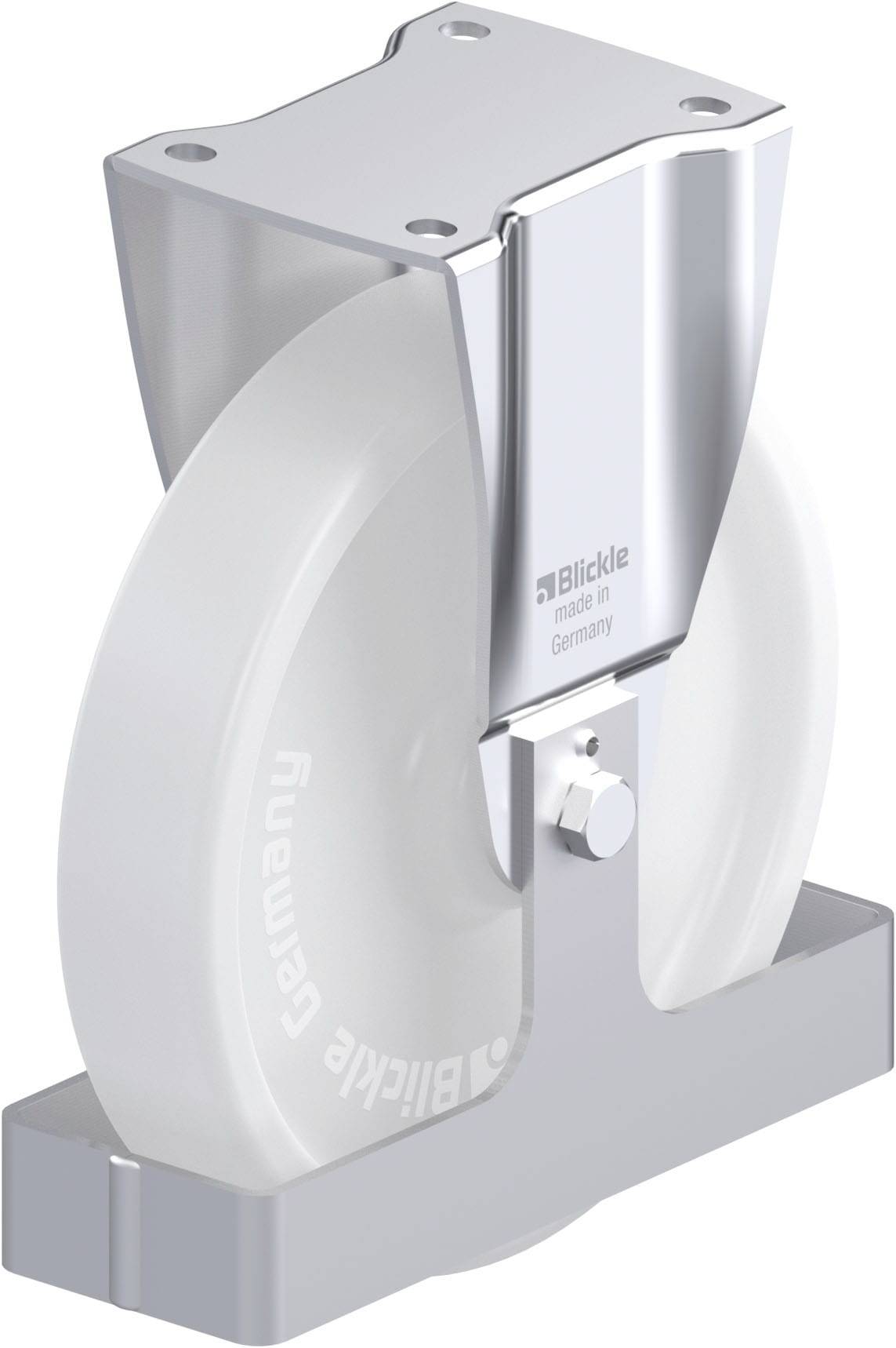 Blickle 940104 BH-SPO 251G-FS Stahlblech-Bockrolle Rad-Durchmesser: 250mm Tragfähigkeit (max.): 900kg 1St.