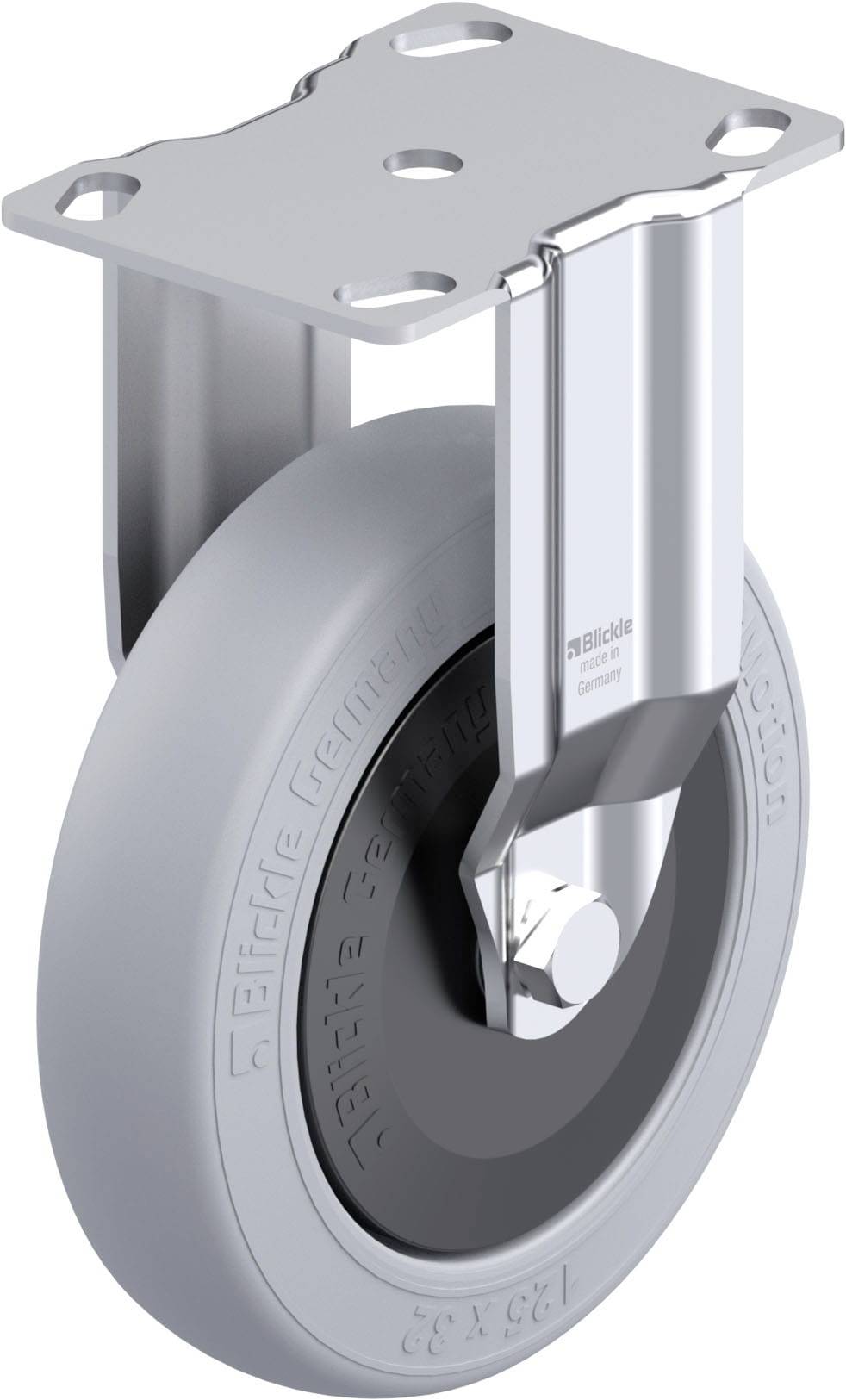 Blickle 921798 BKPA-POES 127KF-SG Apparate-Bockrolle Rad-Durchmesser: 125mm Tragfähigkeit (max.): 120kg 1St.