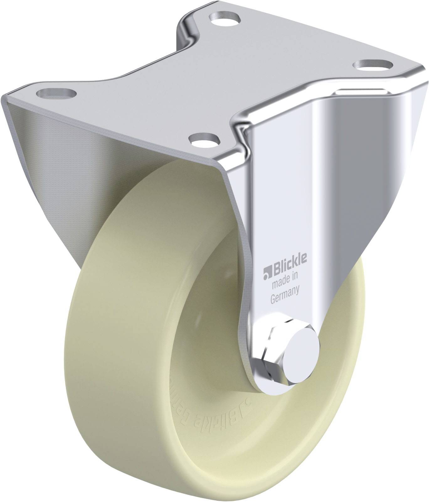 Blickle 940340 BK-POH 102G-1 Stahlblech-Bockrolle Rad-Durchmesser: 100mm Tragfähigkeit (max.): 300kg 1St.