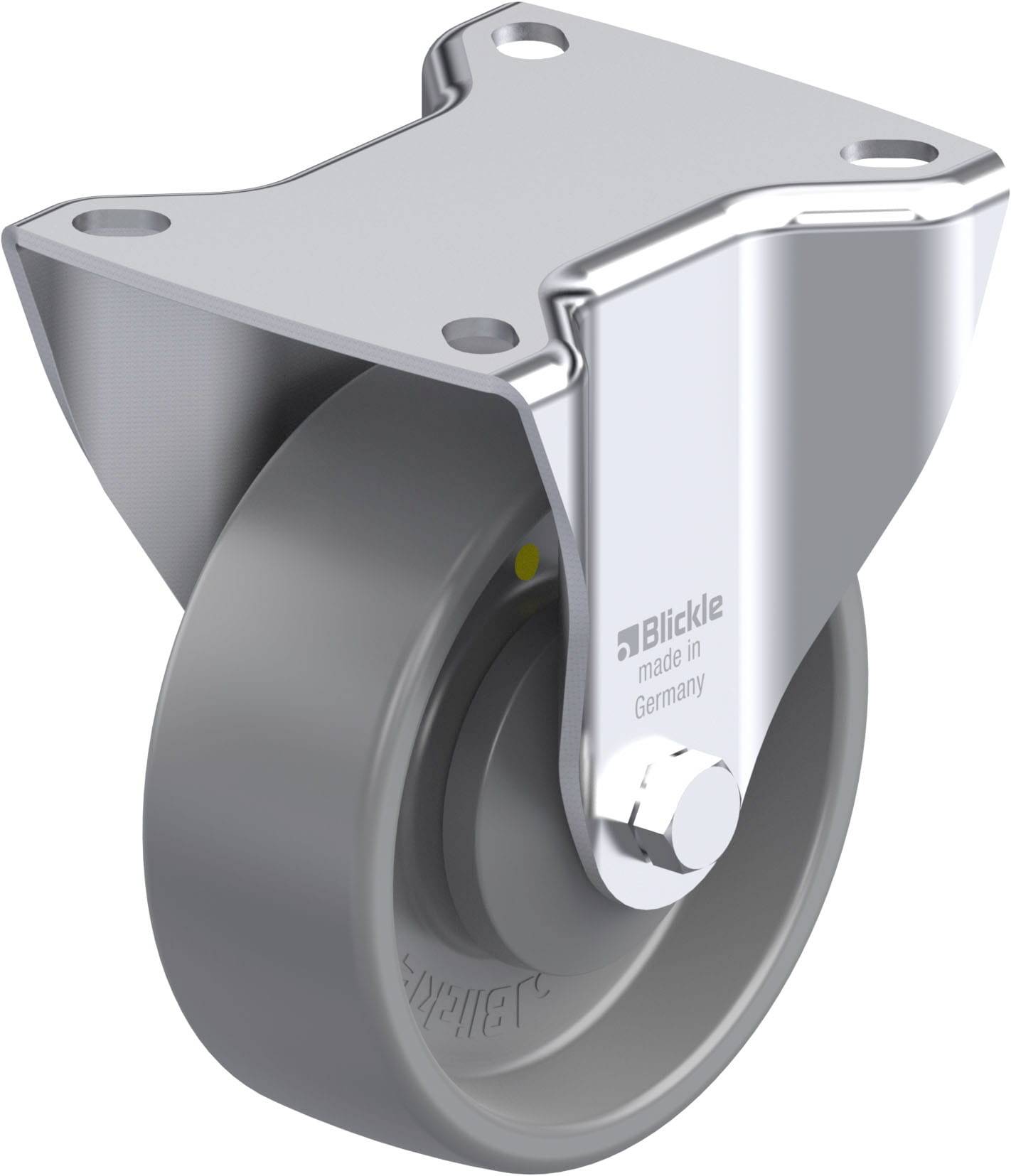 Blickle 889890 B-PO 100KA-ELS Stahlblech-Bockrolle Rad-Durchmesser: 100mm Tragfähigkeit (max.): 250kg 1St.