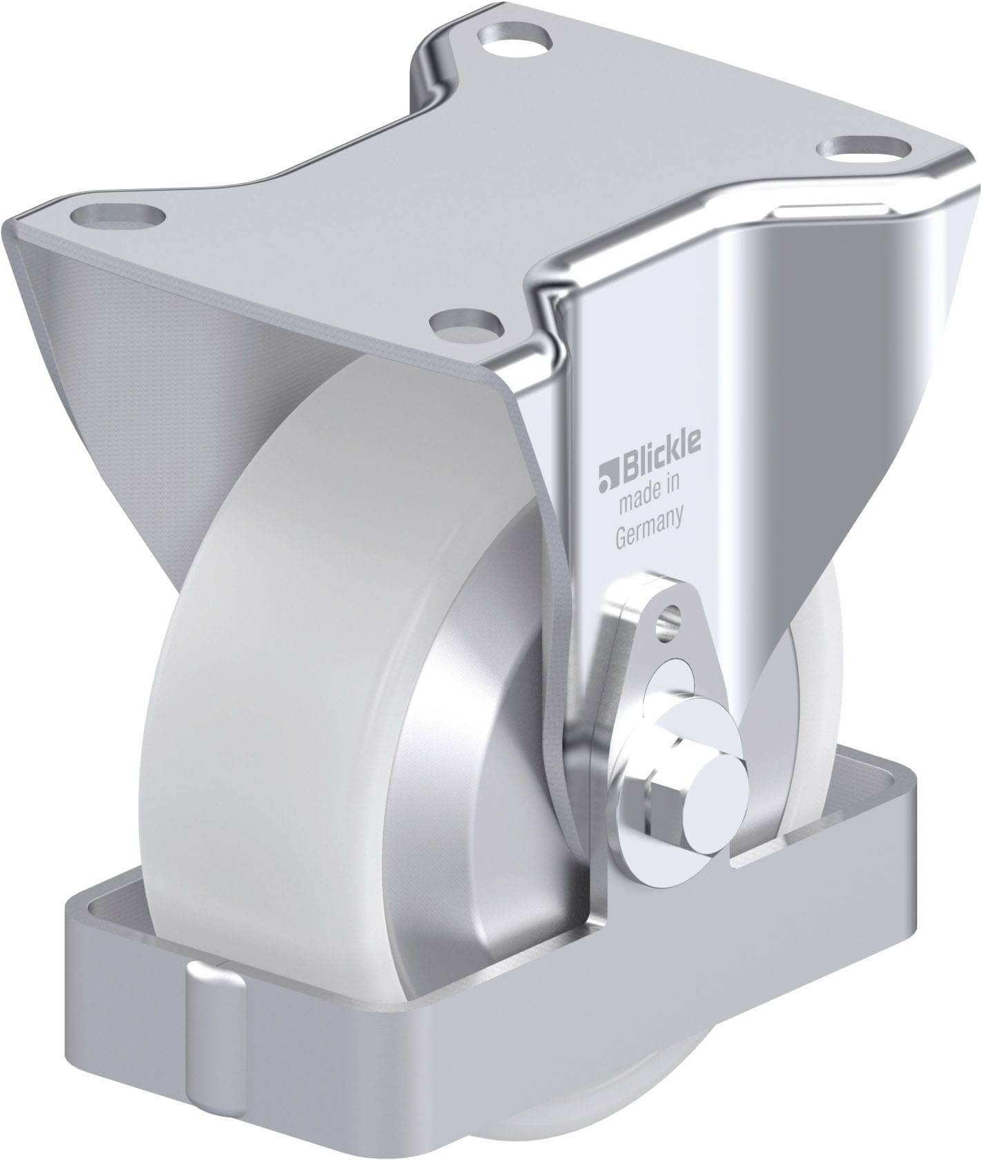 Blickle 939648 B-PO 100KA-FA-FS Stahlblech-Bockrolle Rad-Durchmesser: 100mm Tragfähigkeit (max.): 250kg 1St.