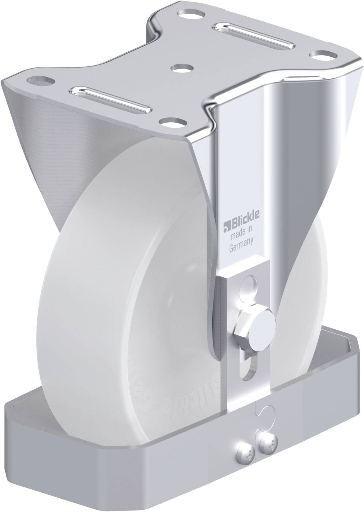 Blickle 752781 B-PO 150G-FS Stahlblech-Bockrolle Rad-Durchmesser: 150mm Tragfähigkeit (max.): 400kg 1St.