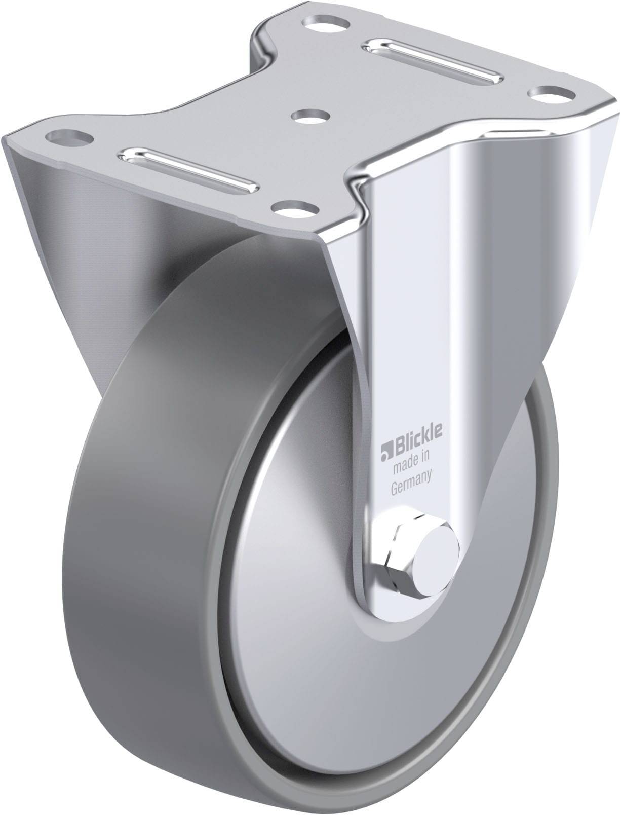 Blickle 946613 B-PO 150K-ELS-FA Stahlblech-Bockrolle Rad-Durchmesser: 150mm Tragfähigkeit (max.): 400kg 1St.