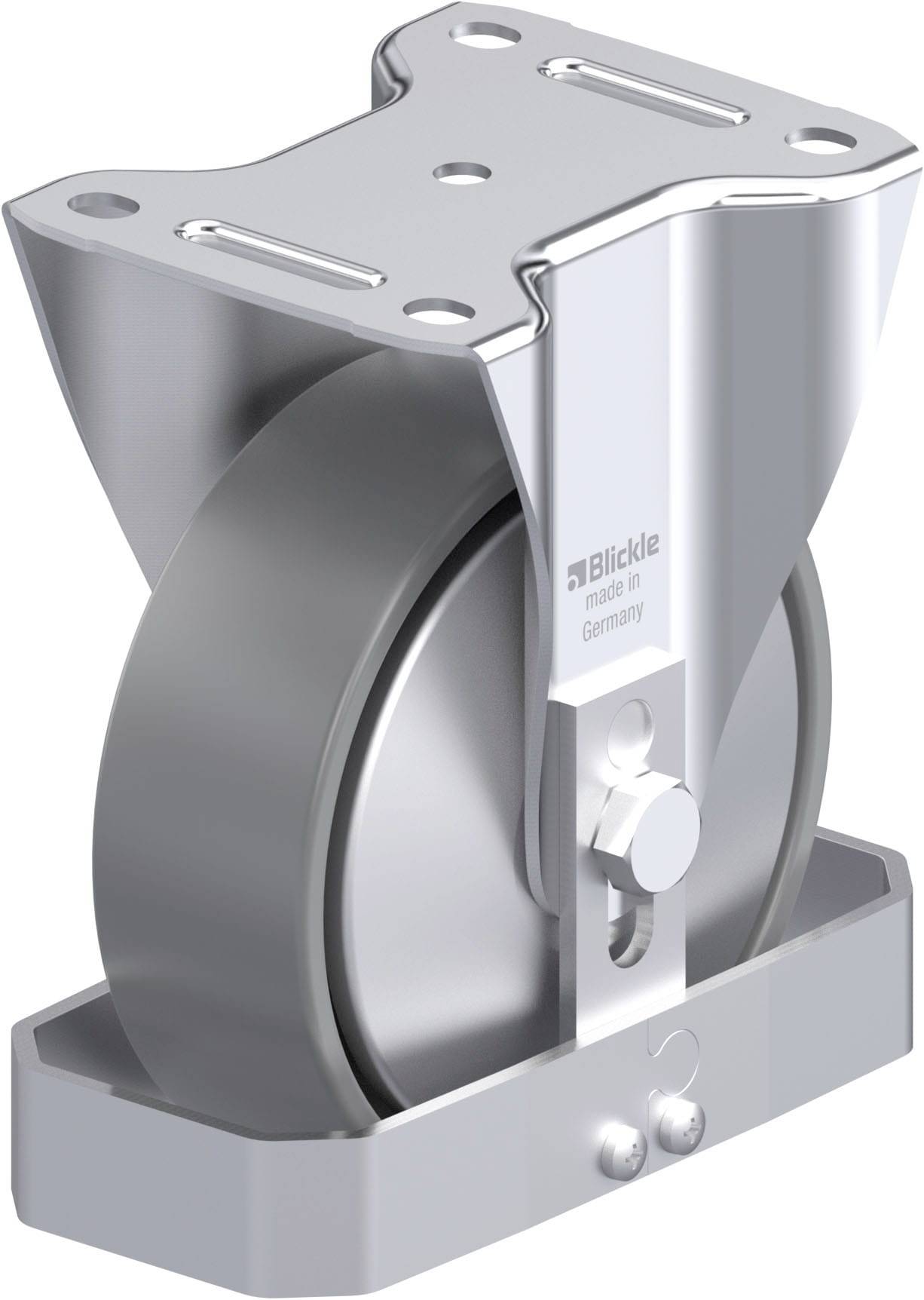 Blickle 946614 B-PO 150K-ELS-FA-FS Stahlblech-Bockrolle Rad-Durchmesser: 150mm Tragfähigkeit (max.): 400kg 1St.