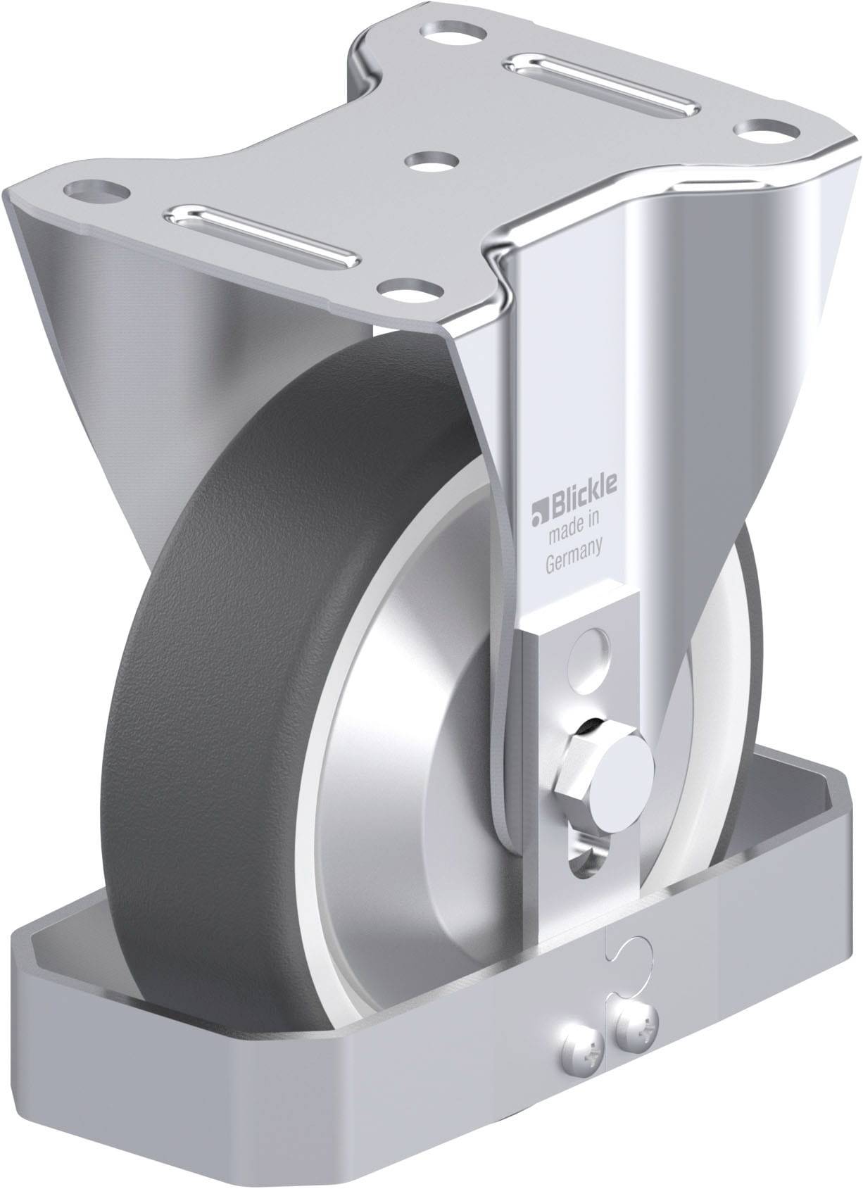 Blickle 938890 B-POTH 150G-FA-FS Stahlblech-Bockrolle Rad-Durchmesser: 150mm Tragfähigkeit (max.): 400kg 1St.