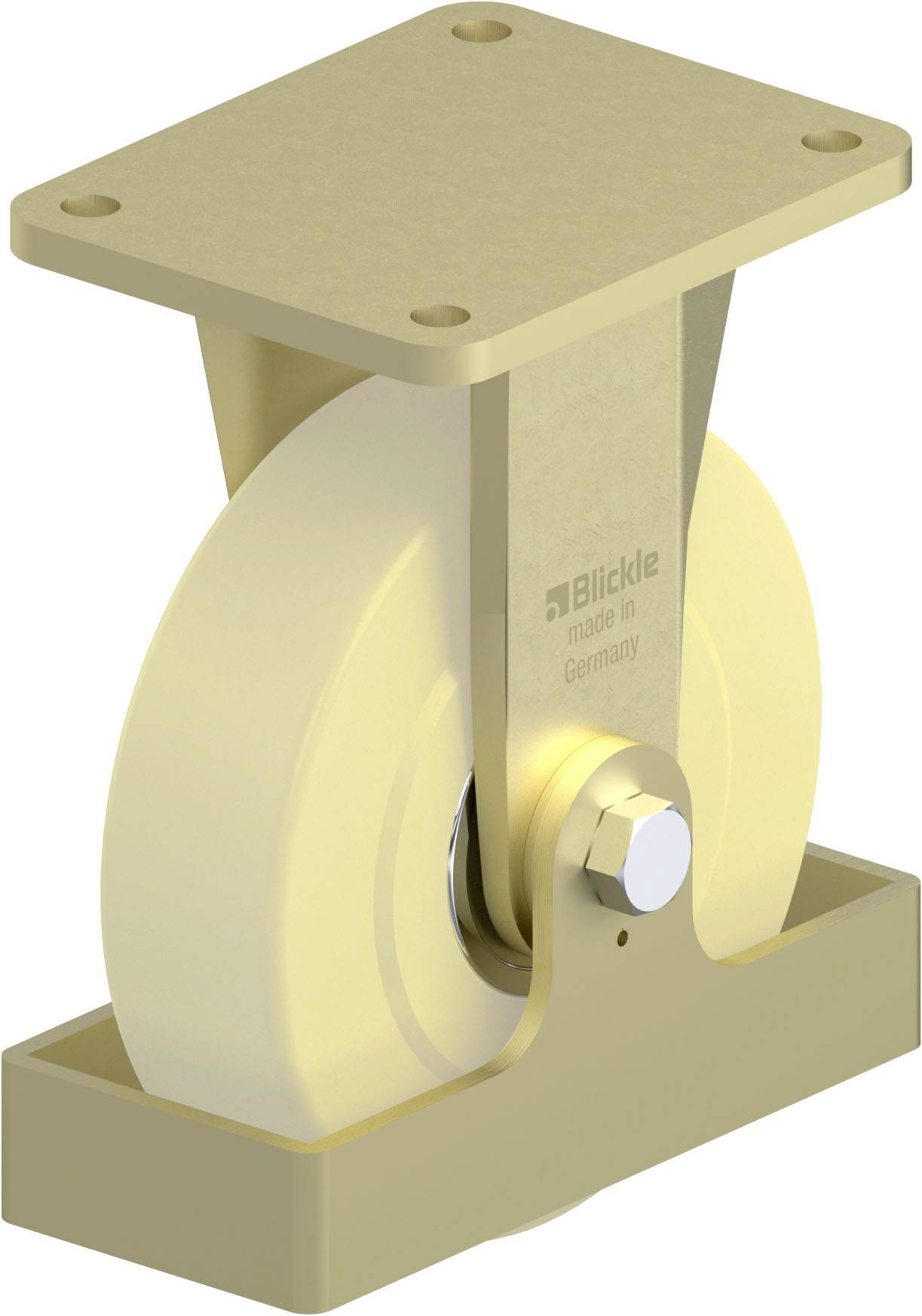 Blickle 709584 BS-GSPO 200K-35-FS Schwerlast-Bockrolle Rad-Durchmesser: 200mm Tragfähigkeit (max.): 3000kg 1St.