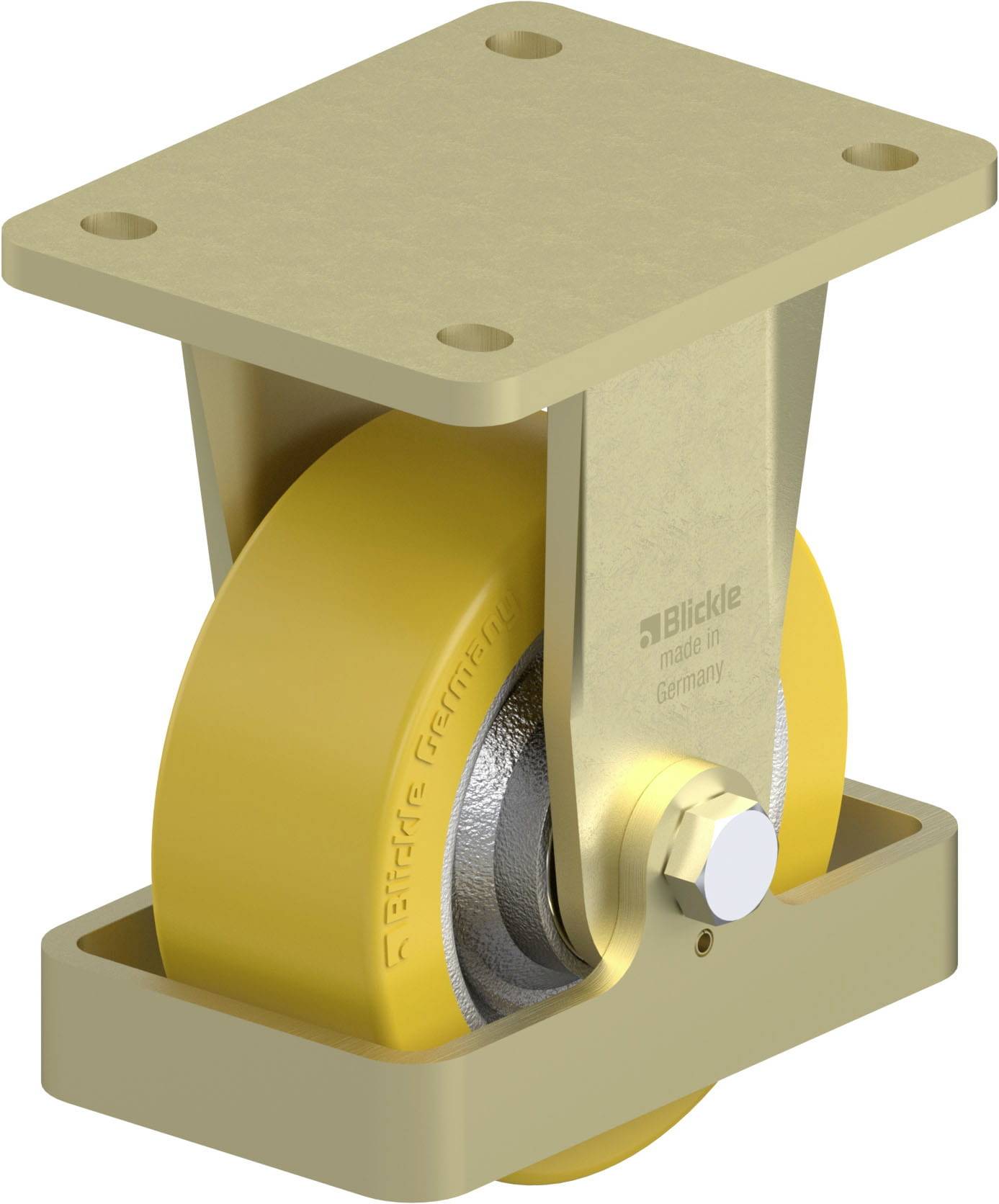 Blickle 934185 BS-SETH 125K-FS Schwerlast-Bockrolle Rad-Durchmesser: 125mm Tragfähigkeit (max.): 500kg 1St.