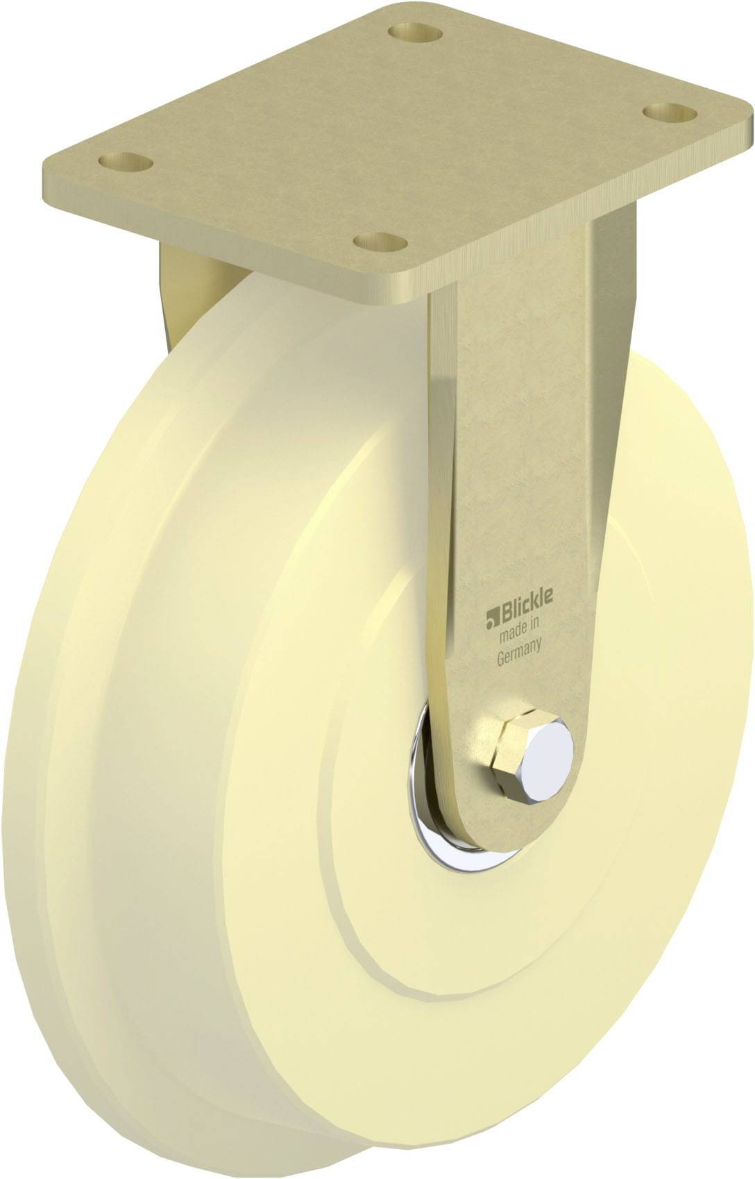 Blickle 881785 BS-SPKGSPO 200K Schwerlast-Bockrolle Rad-Durchmesser: 200mm Tragfähigkeit (max.): 1300kg 1St.
