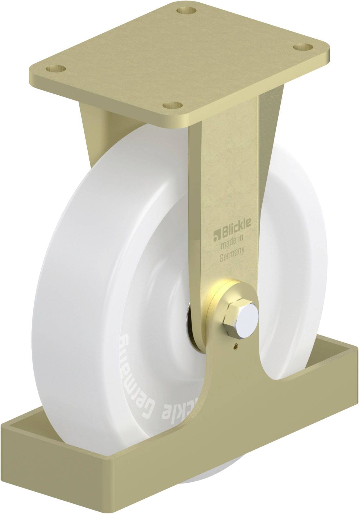 Blickle 744940 BS-SPO 250K-FS Schwerlast-Bockrolle Rad-Durchmesser: 250mm Tragfähigkeit (max.): 2000kg 1St.