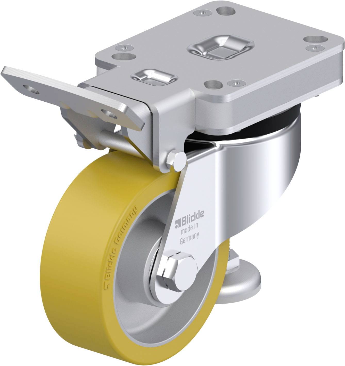 Blickle 887636 HRLK-ALTH 100K Heberolle Rad-Durchmesser: 100mm Tragfähigkeit (max.): 230kg 1St.