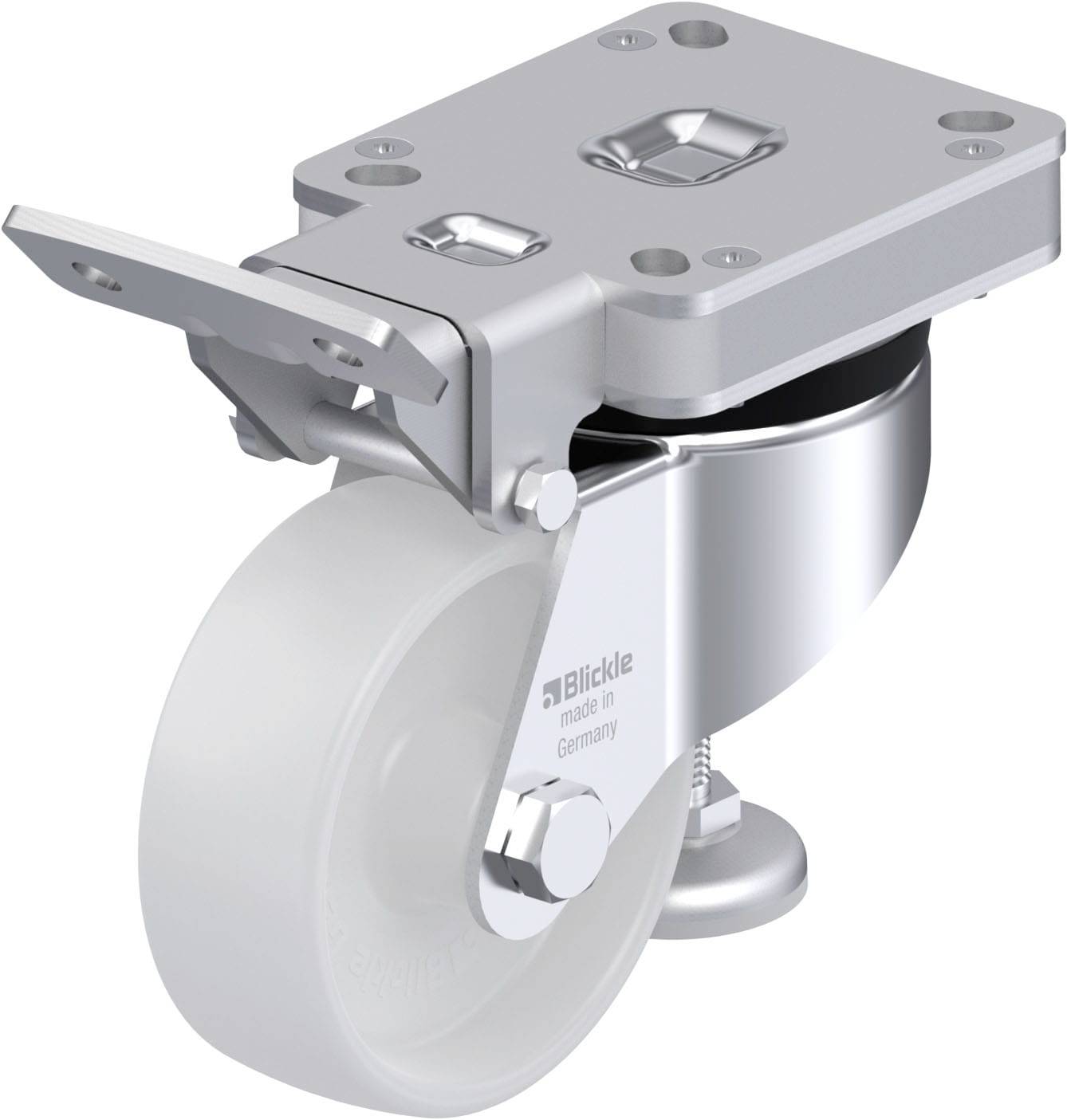 Blickle 872202 HRLK-PO 100G Heberolle Rad-Durchmesser: 100mm Tragfähigkeit (max.): 230kg 1St.