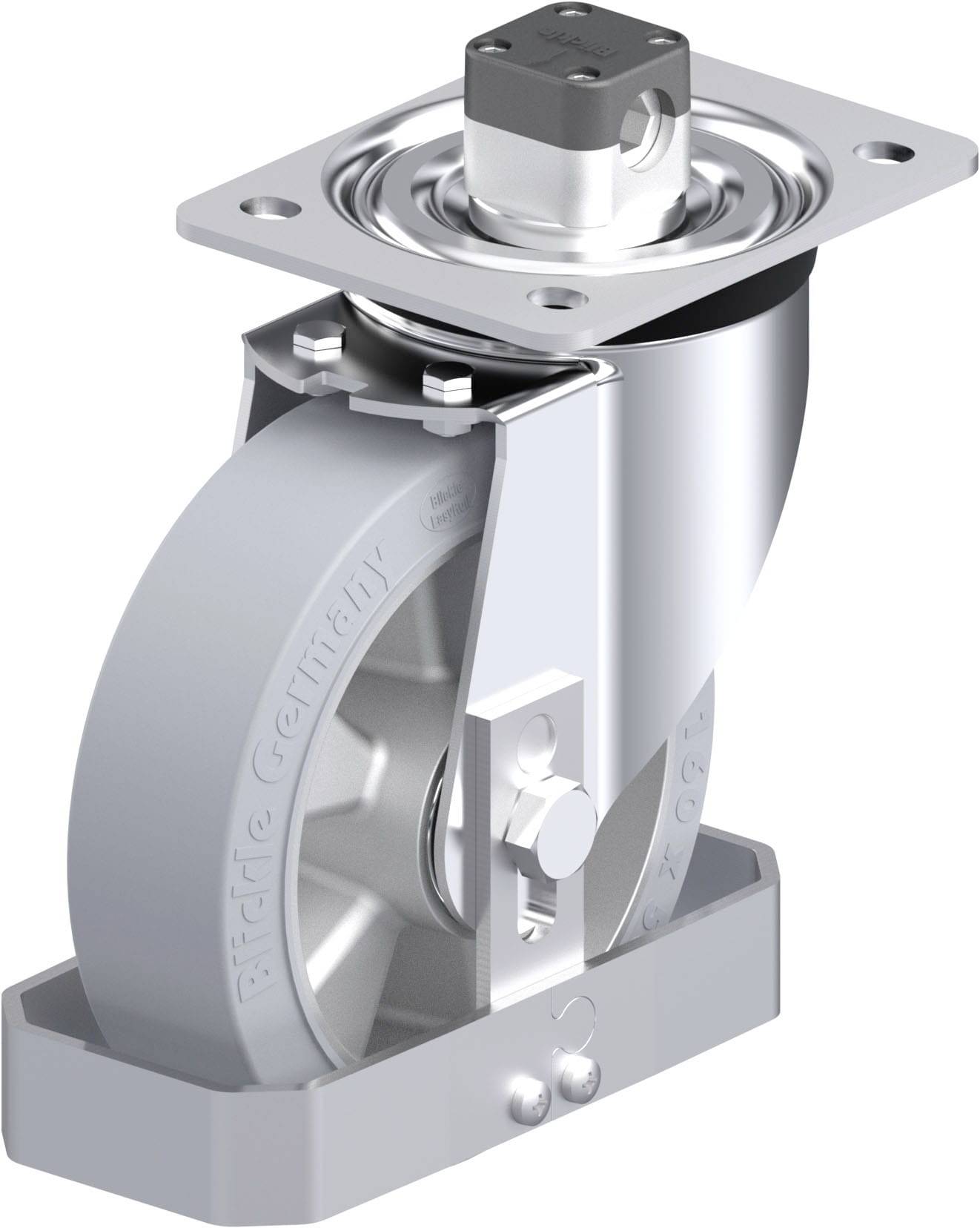 Blickle 905175 L-ALEV 160K-CS11-SG-FS Stahlblech-Lenkrolle Rad-Durchmesser: 160mm Tragfähigkeit (max.): 400kg 1St.