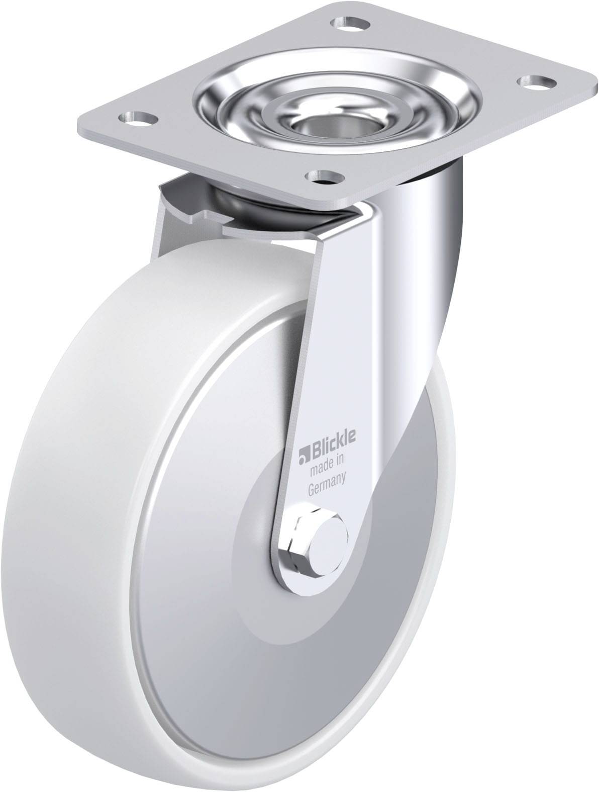 Blickle 749578 LE-PO 175R-FA Stahlblech-Lenkrolle Rad-Durchmesser: 175mm Tragfähigkeit (max.): 300kg 1St.
