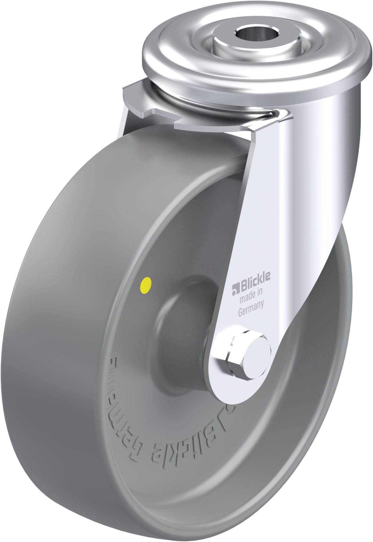 Blickle 934578 LER-PO 125G-ELS Stahlblech-Lenkrolle Rad-Durchmesser: 125mm Tragfähigkeit (max.): 150kg 1St.