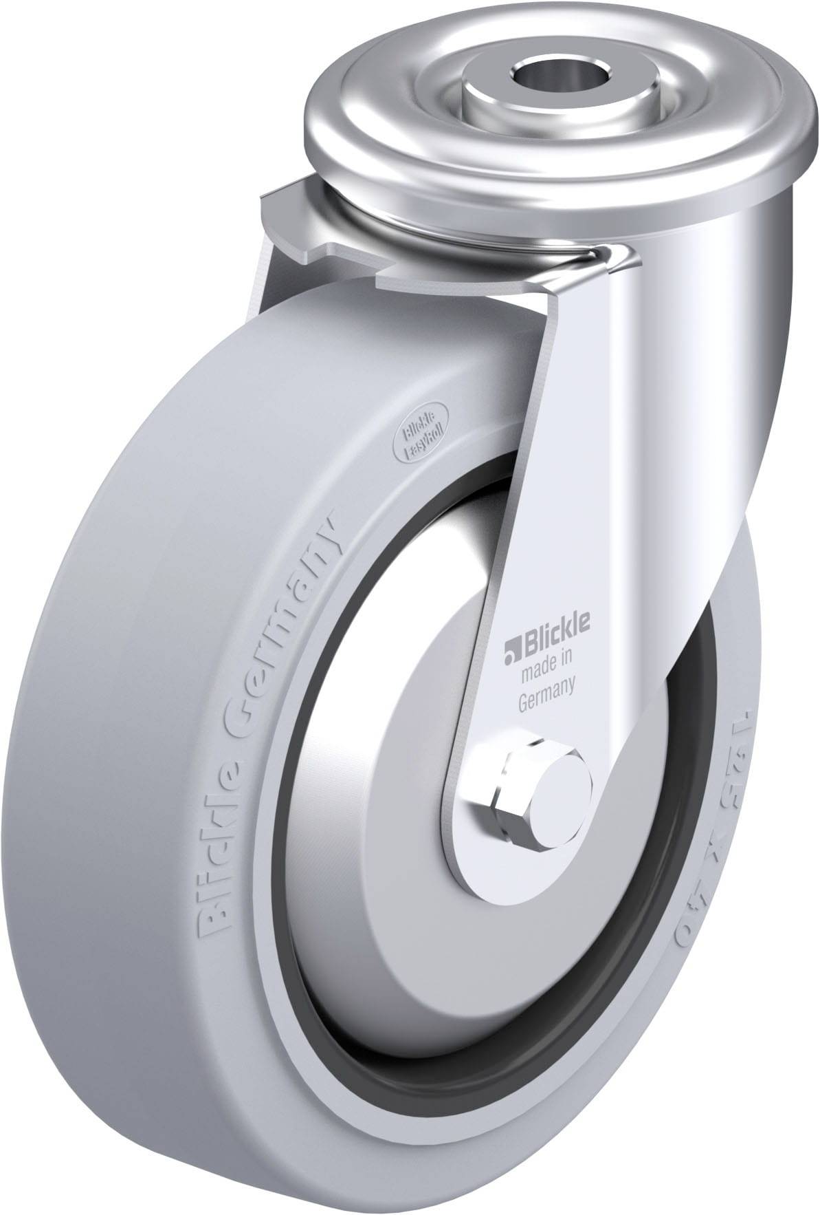 Blickle 941882 LER-POEV 125KA-SG-FA Stahlblech-Lenkrolle Rad-Durchmesser: 125mm Tragfähigkeit (max.): 150kg 1St.