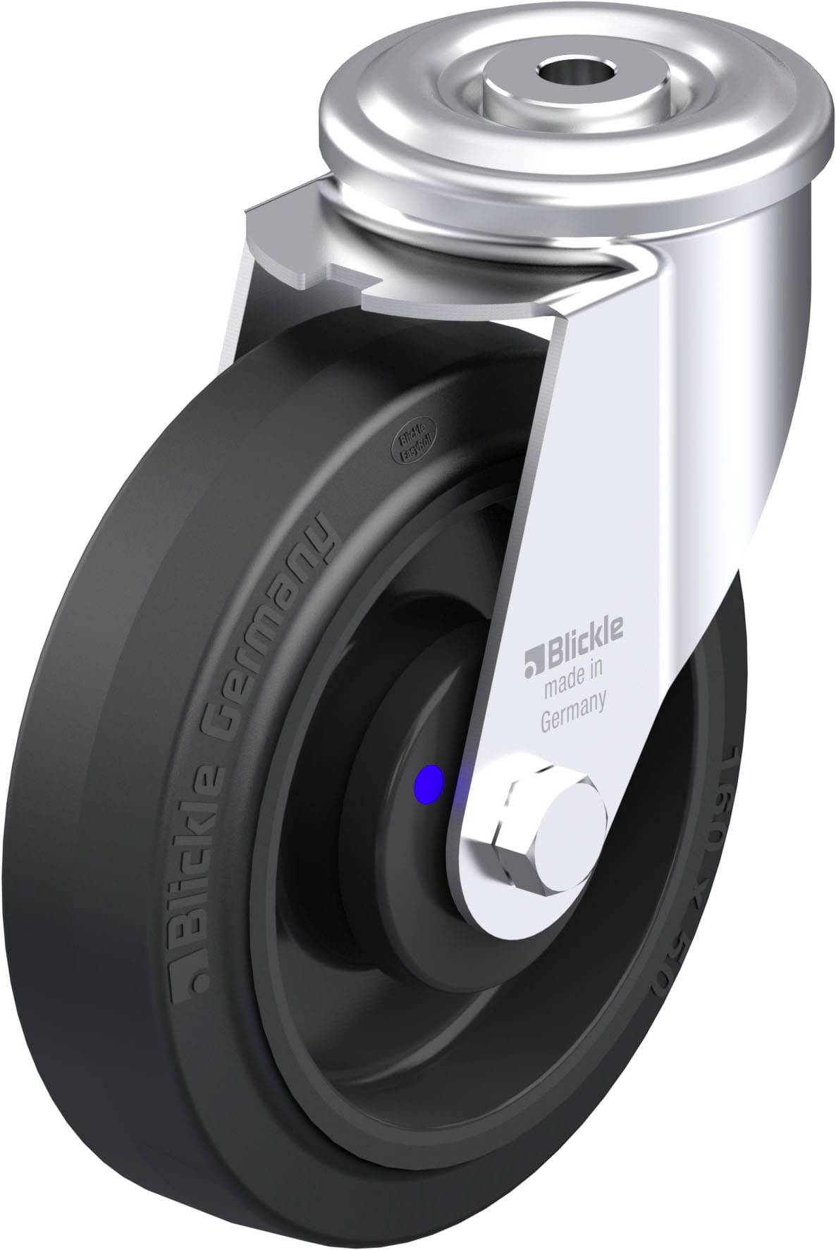 Blickle 941924 LER-POEV 160XKA Stahlblech-Lenkrolle Rad-Durchmesser: 160mm Tragfähigkeit (max.): 300kg 1St.