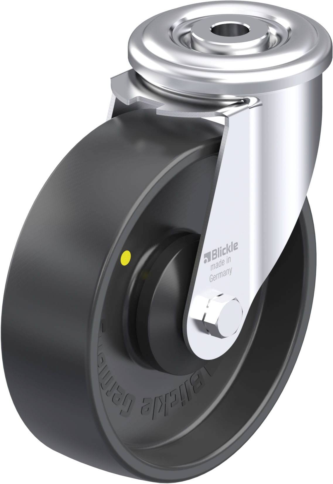 Blickle 951782 LER-PP 125KA-EL Stahlblech-Lenkrolle Rad-Durchmesser: 125mm Tragfähigkeit (max.): 150kg 1St.