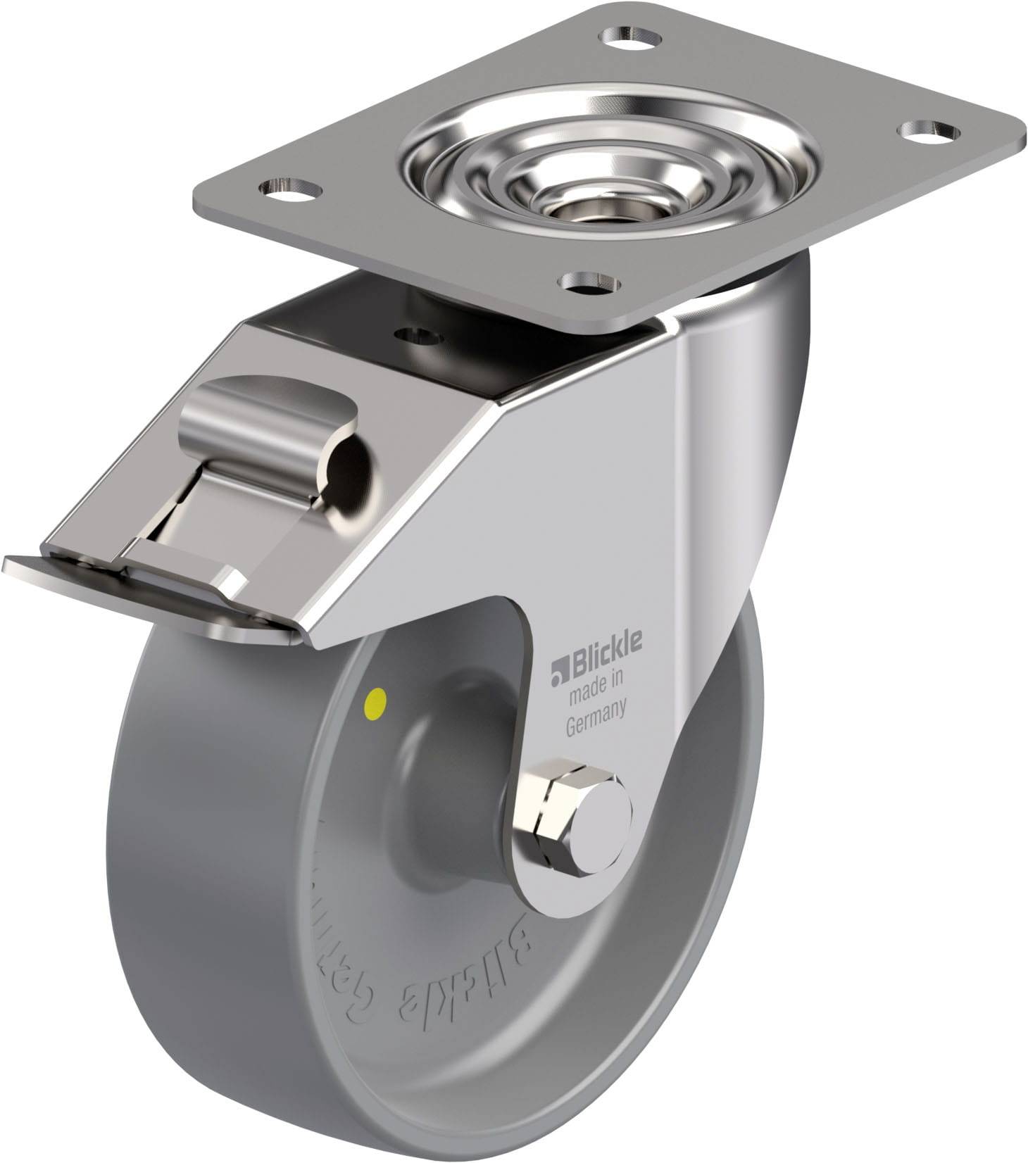 Blickle 945710 LEX-PO 150G-FI-ELS Edelstahl-Lenkrolle Rad-Durchmesser: 150mm Tragfähigkeit (max.): 300kg 1St.