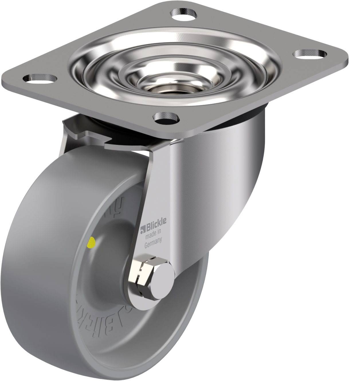 Blickle 945713 LEX-PO 80G-ELS Edelstahl-Lenkrolle Rad-Durchmesser: 80mm Tragfähigkeit (max.): 150kg 1St.