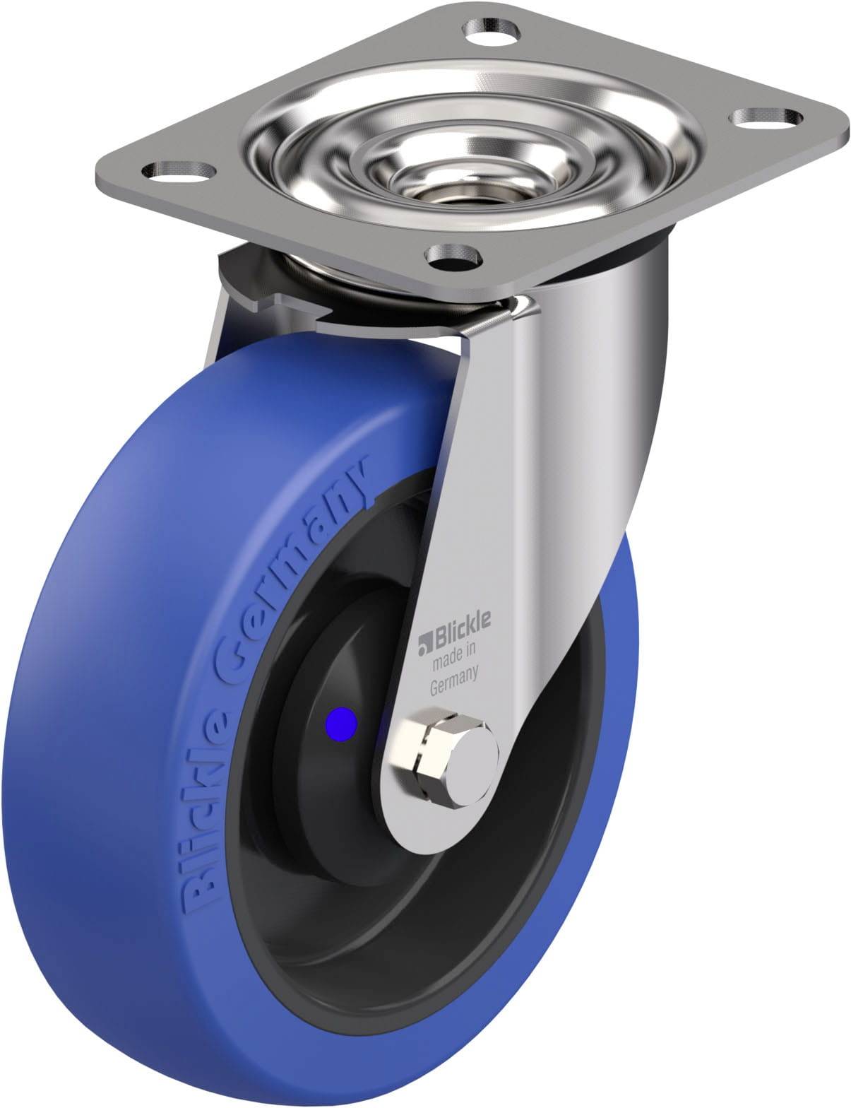 Blickle 922099 LEX-POBS 125XKA Edelstahl-Lenkrolle Rad-Durchmesser: 125mm Tragfähigkeit (max.): 150kg 1St.