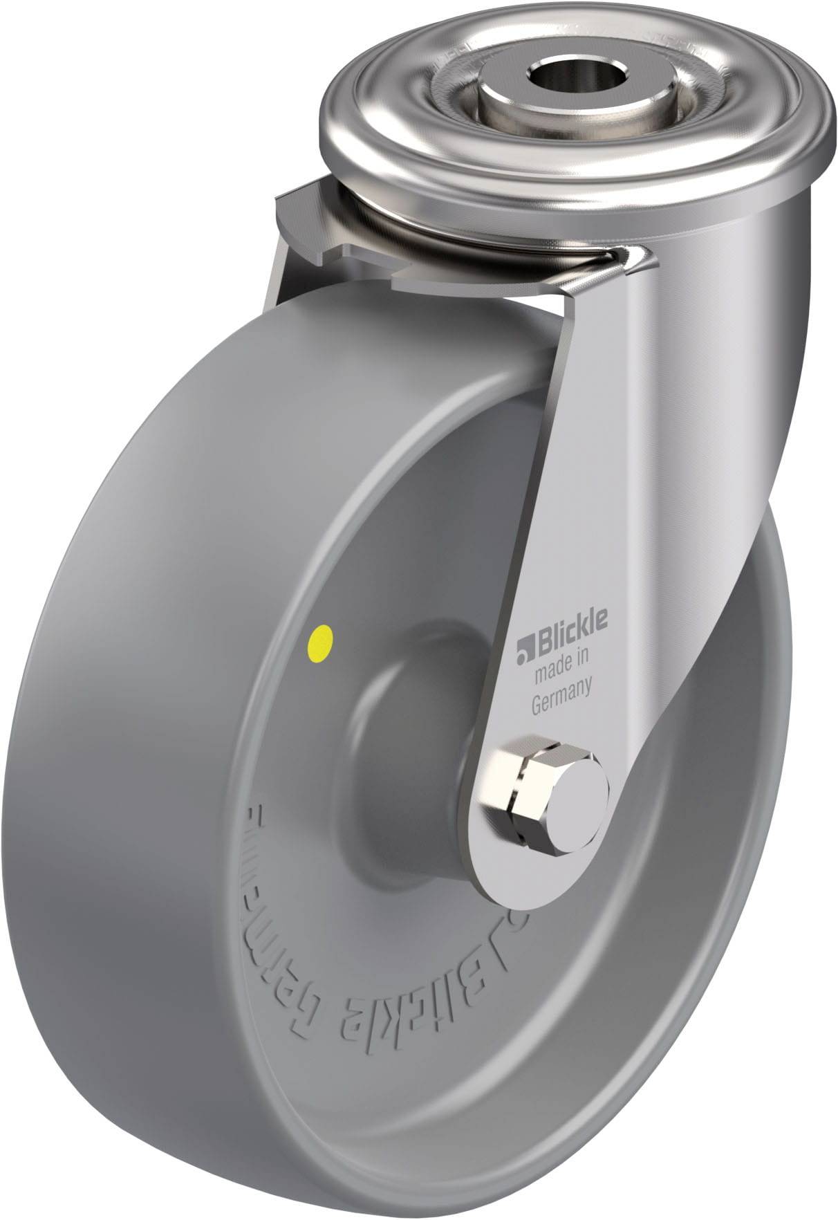 Blickle 886372 LEXR-PO 125G-ELS Edelstahl-Lenkrolle Rad-Durchmesser: 125mm Tragfähigkeit (max.): 150kg 1St.