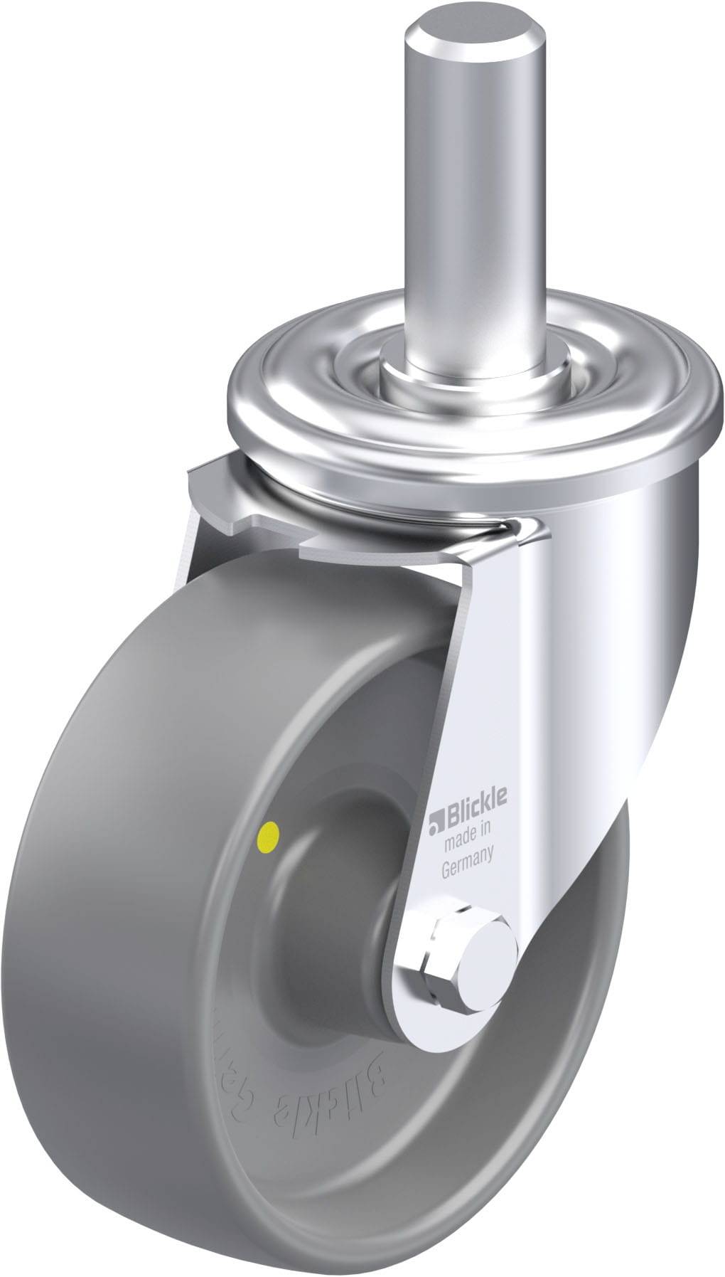 Blickle 936890 LEZ-PO 100G-ELS Stahlblech-Lenkrolle Rad-Durchmesser: 100mm Tragfähigkeit (max.): 150kg 1St.