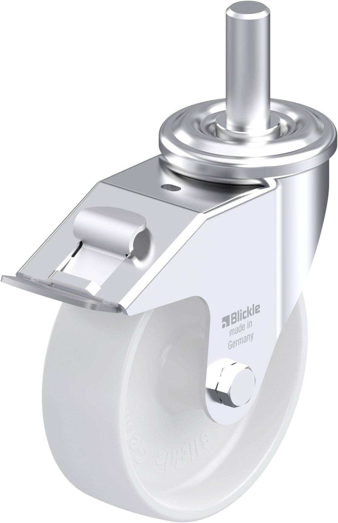 Blickle 580332 LEZ-PO 150G-22-FI Stahlblech-Lenkrolle Rad-Durchmesser: 150mm Tragfähigkeit (max.): 300kg 1St.