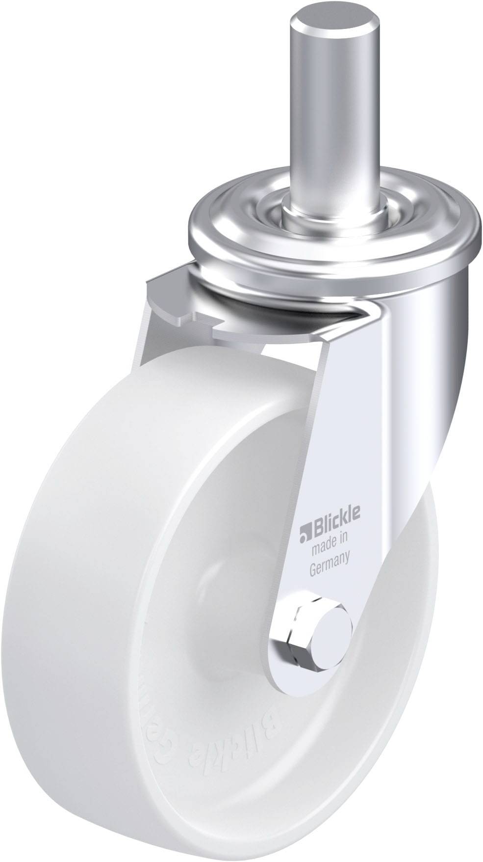 Blickle 580282 LEZ-PO 150G-27 Stahlblech-Lenkrolle Rad-Durchmesser: 150mm Tragfähigkeit (max.): 300kg 1St.