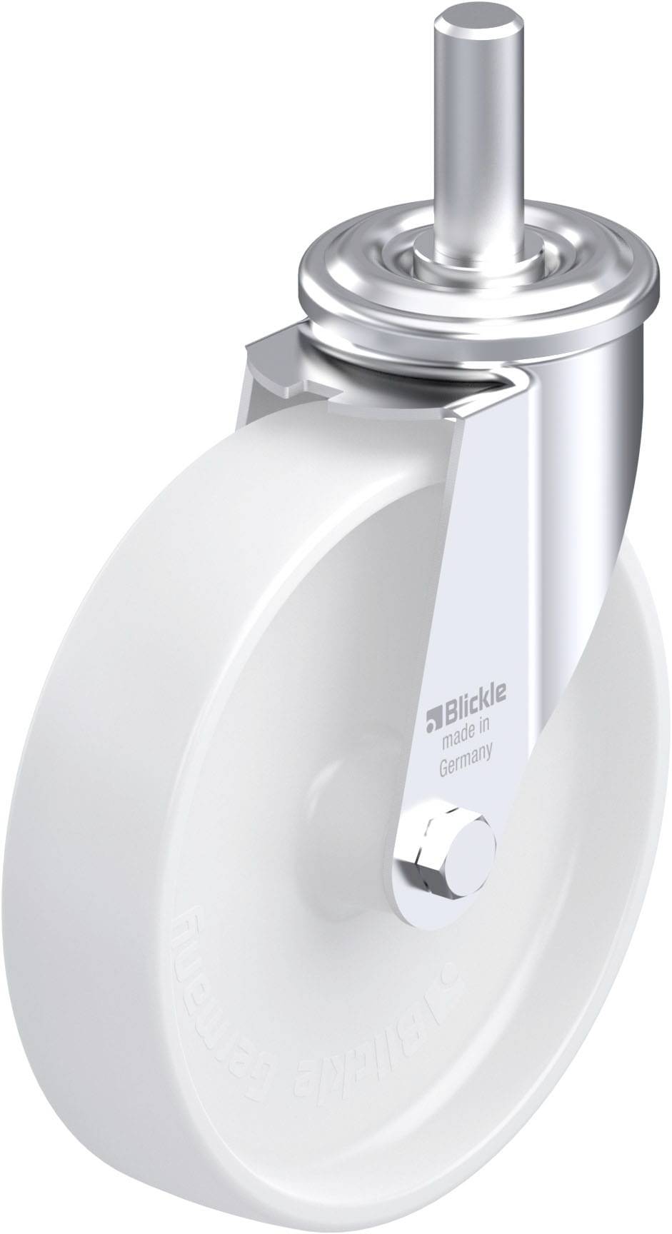 Blickle 580290 LEZ-PO 200G-22 Stahlblech-Lenkrolle Rad-Durchmesser: 200mm Tragfähigkeit (max.): 300kg 1St.