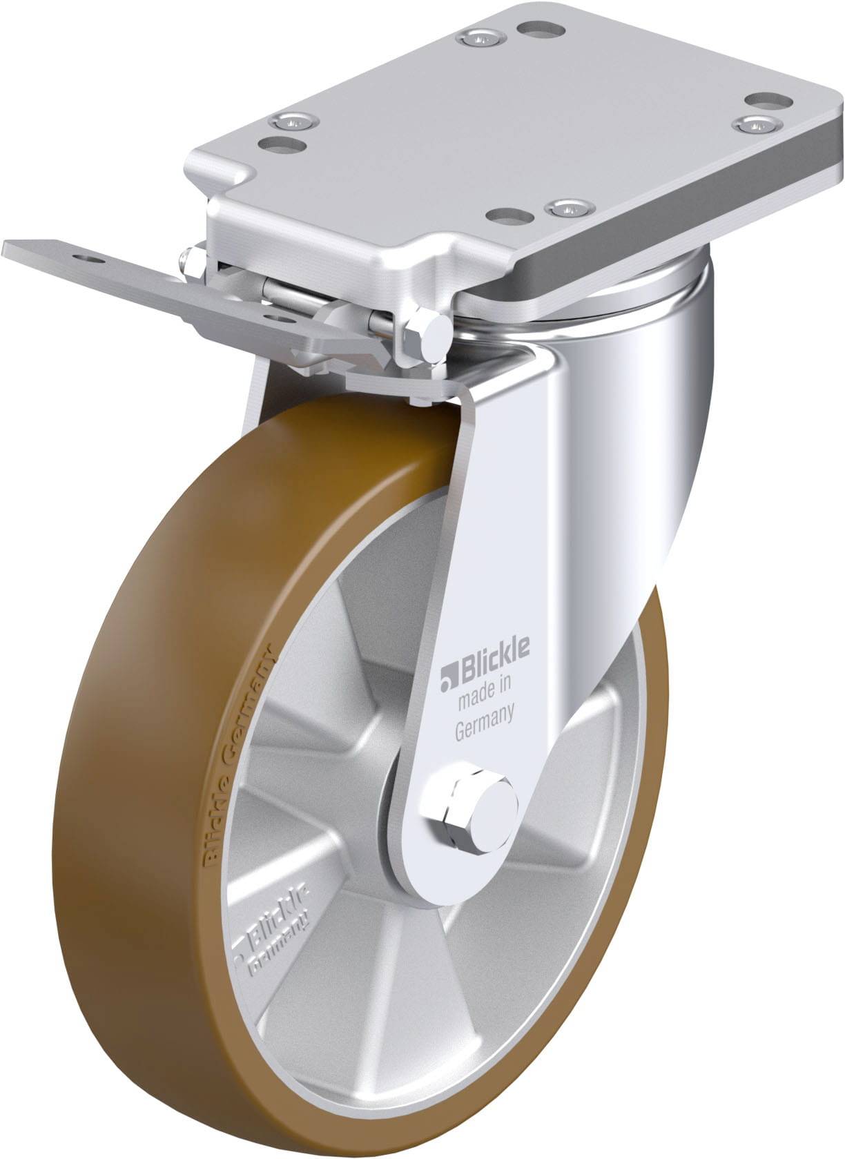 Blickle 917999 LH-ALB 200K-IS Stahlblech-Lenkrolle Rad-Durchmesser: 200mm Tragfähigkeit (max.): 800kg 1St.