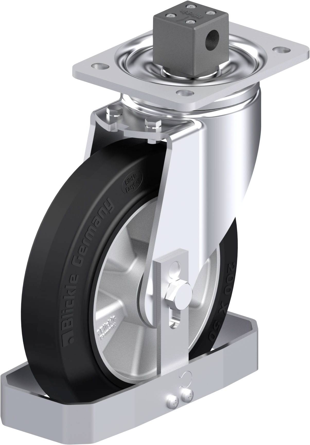 Blickle 930469 LH-ALEV 200K-CS13-FS Stahlblech-Lenkrolle Rad-Durchmesser: 200mm Tragfähigkeit (max.): 500kg 1St.