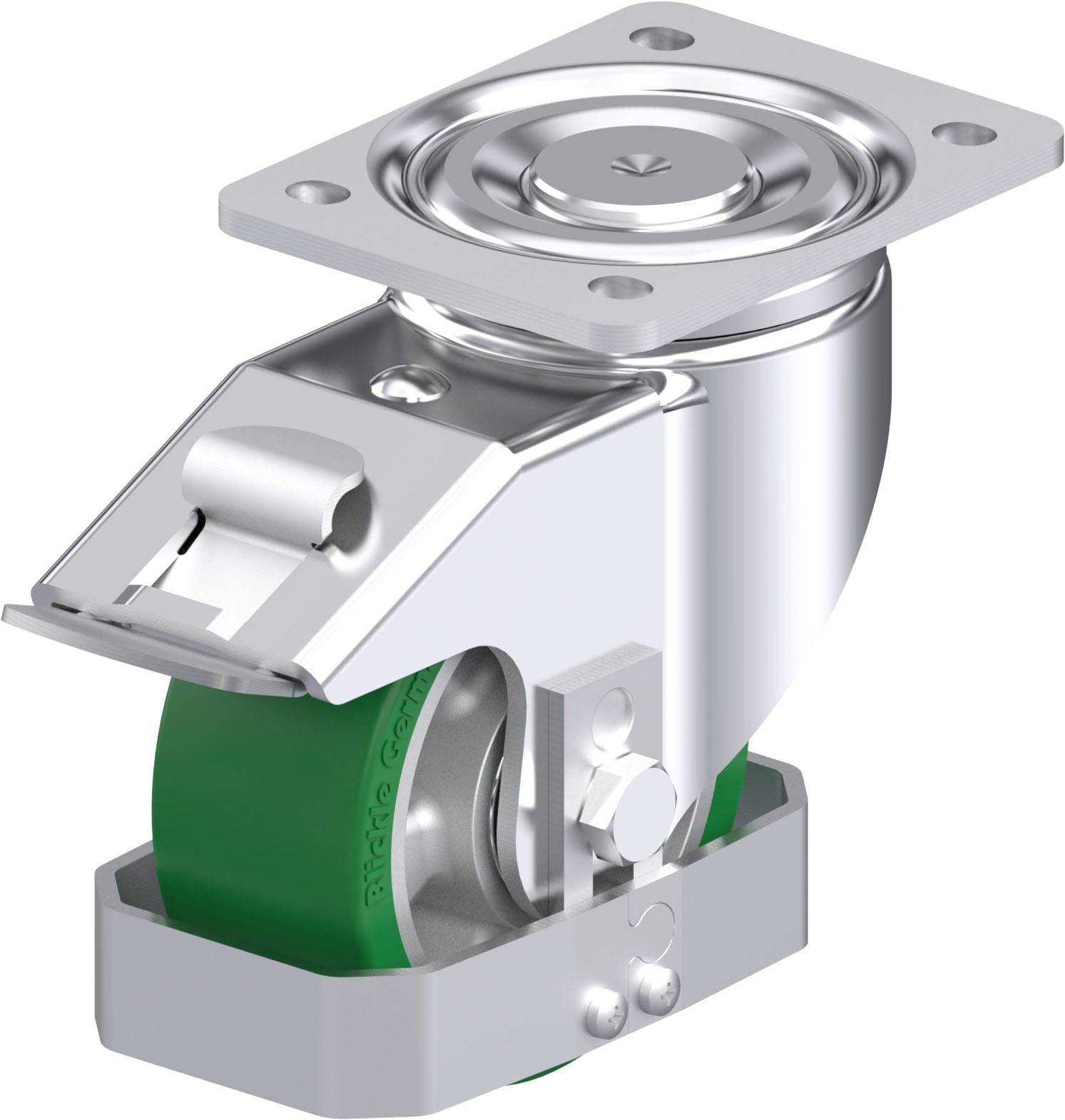 Blickle 939228 LH-ALST 127K-FI-FS Stahlblech-Lenkrolle Rad-Durchmesser: 125mm Tragfähigkeit (max.): 450kg 1St.