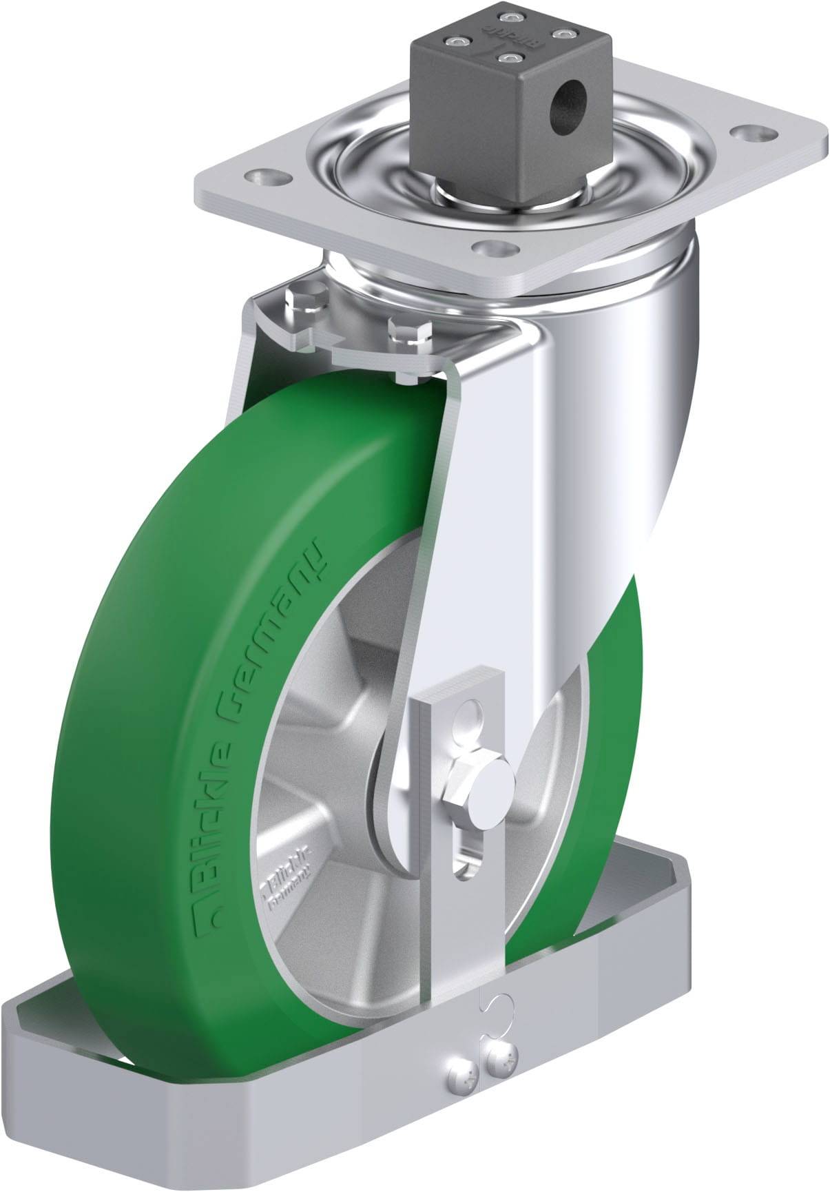 Blickle 871587 LH-ALST 200K-CS13-FS Stahlblech-Lenkrolle Rad-Durchmesser: 200mm Tragfähigkeit (max.): 750kg 1St.