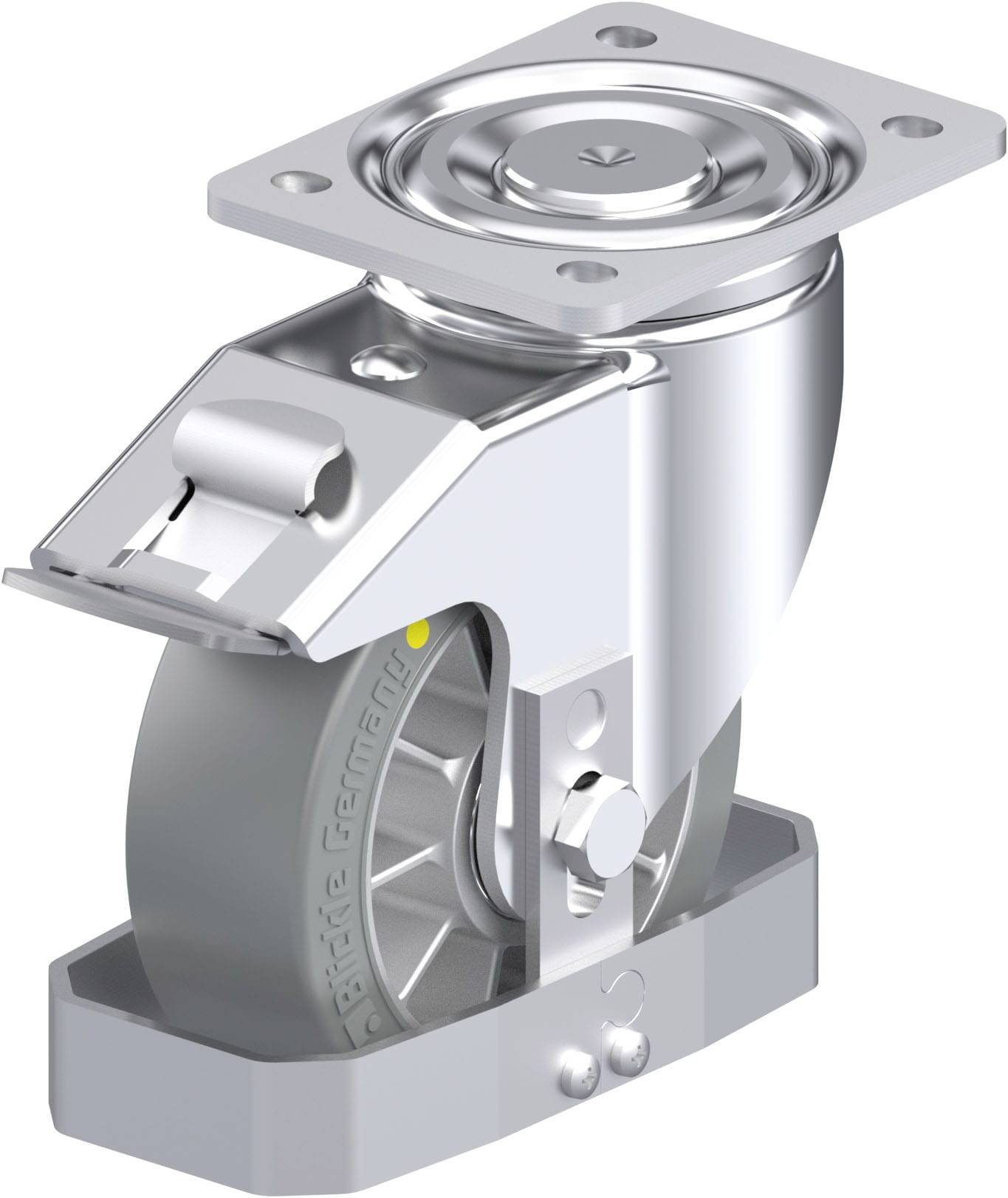 Blickle 939436 LH-ALTH 152K-FI-AS-FS Stahlblech-Lenkrolle Rad-Durchmesser: 150mm Tragfähigkeit (max.): 900kg 1St.