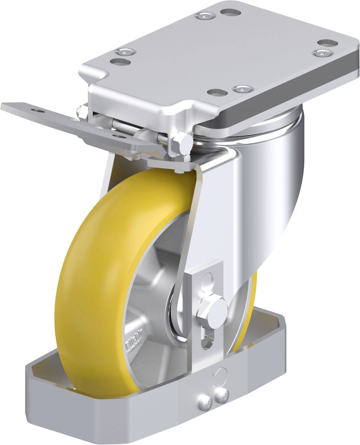 Blickle 939445 LH-ALTH 160K-IS-CO-FS Stahlblech-Lenkrolle Rad-Durchmesser: 160mm Tragfähigkeit (max.): 750kg 1St.