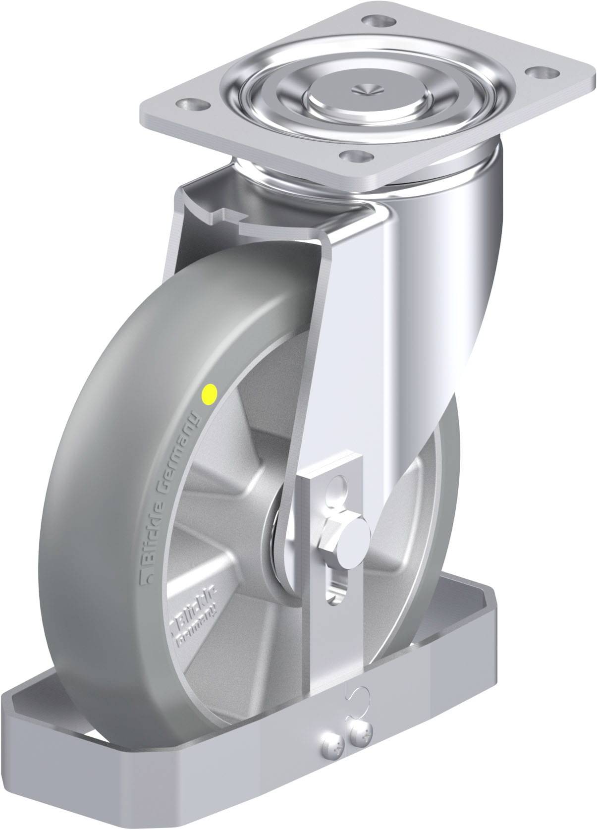 Blickle 939464 LH-ALTH 200K-AS-CO-FS Stahlblech-Lenkrolle Rad-Durchmesser: 200mm Tragfähigkeit (max.): 800kg 1St.