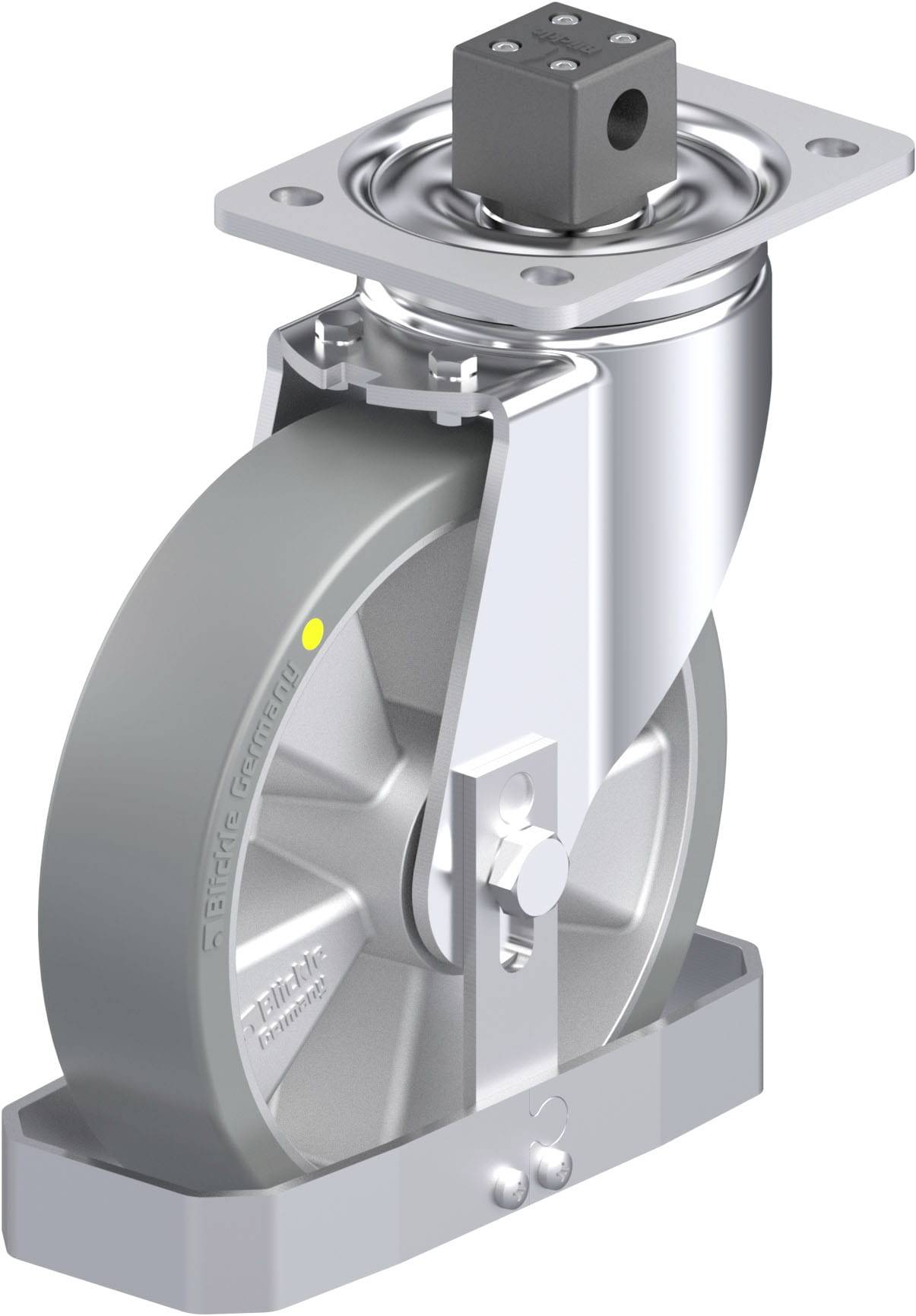 Blickle 934999 LH-ALTH 200K-CS13-AS-FS Stahlblech-Lenkrolle Rad-Durchmesser: 200mm Tragfähigkeit (max.): 800kg 1St.