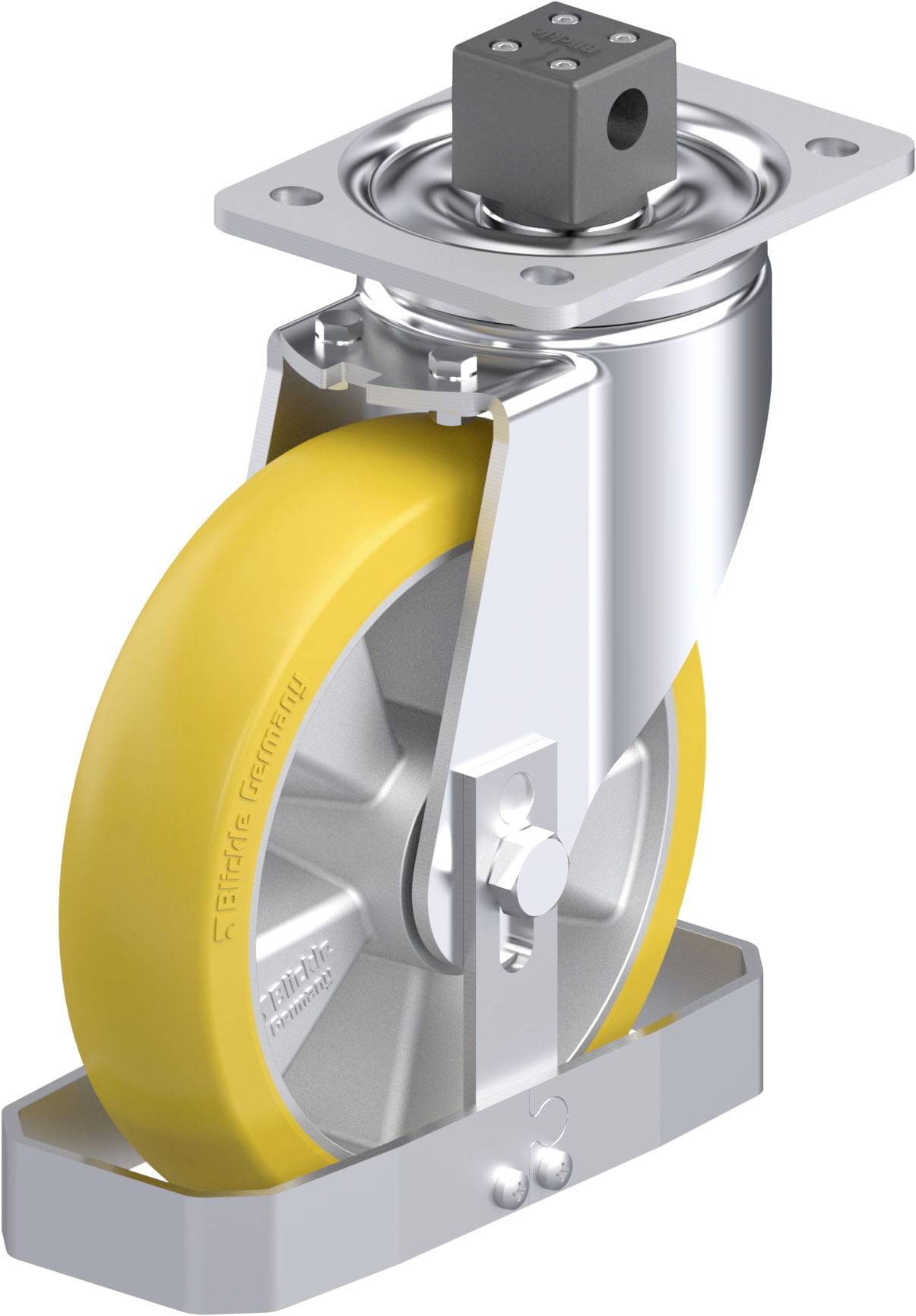 Blickle 889820 LH-ALTH 200K-CS13-CO-FS Stahlblech-Lenkrolle Rad-Durchmesser: 200mm Tragfähigkeit (max.): 800kg 1St.